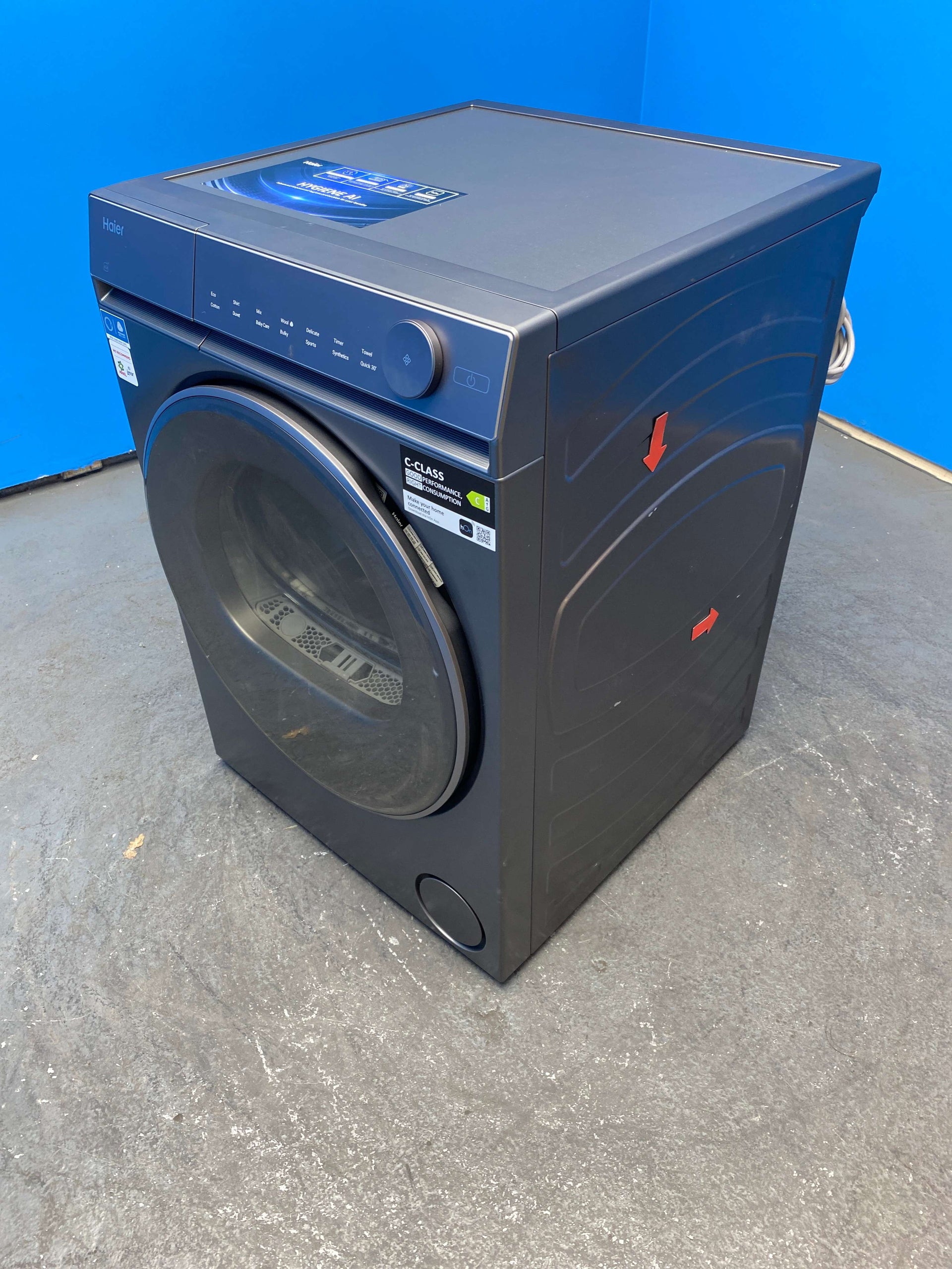 Haier X Series 7 10kg HD100-C367GU1 Heat Pump Tumble Dryer