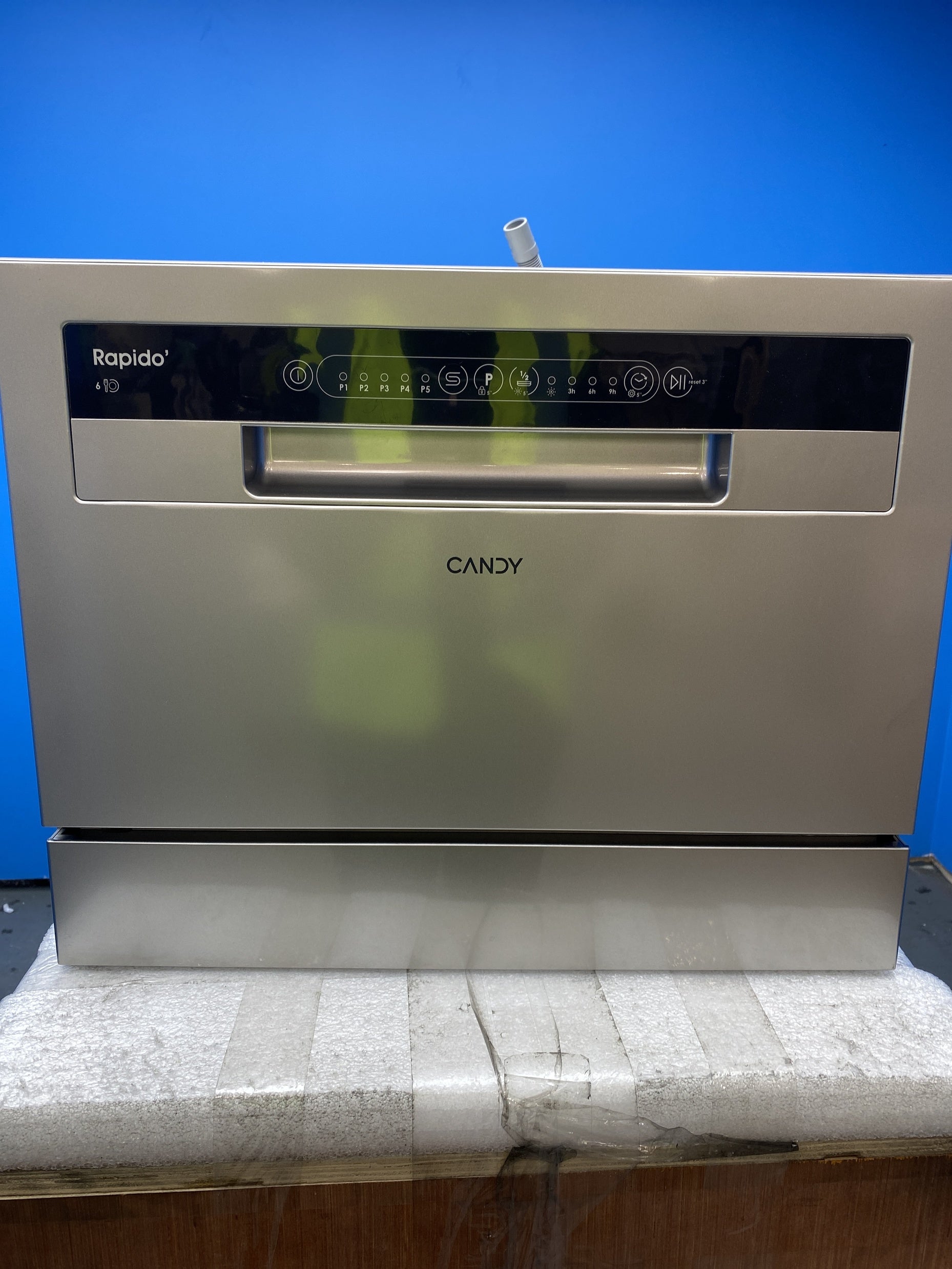 #GRC-157-881 - Candy RapidÓ CP 6E51LS-80 Tabletop 6 Place Setting Dishwasher