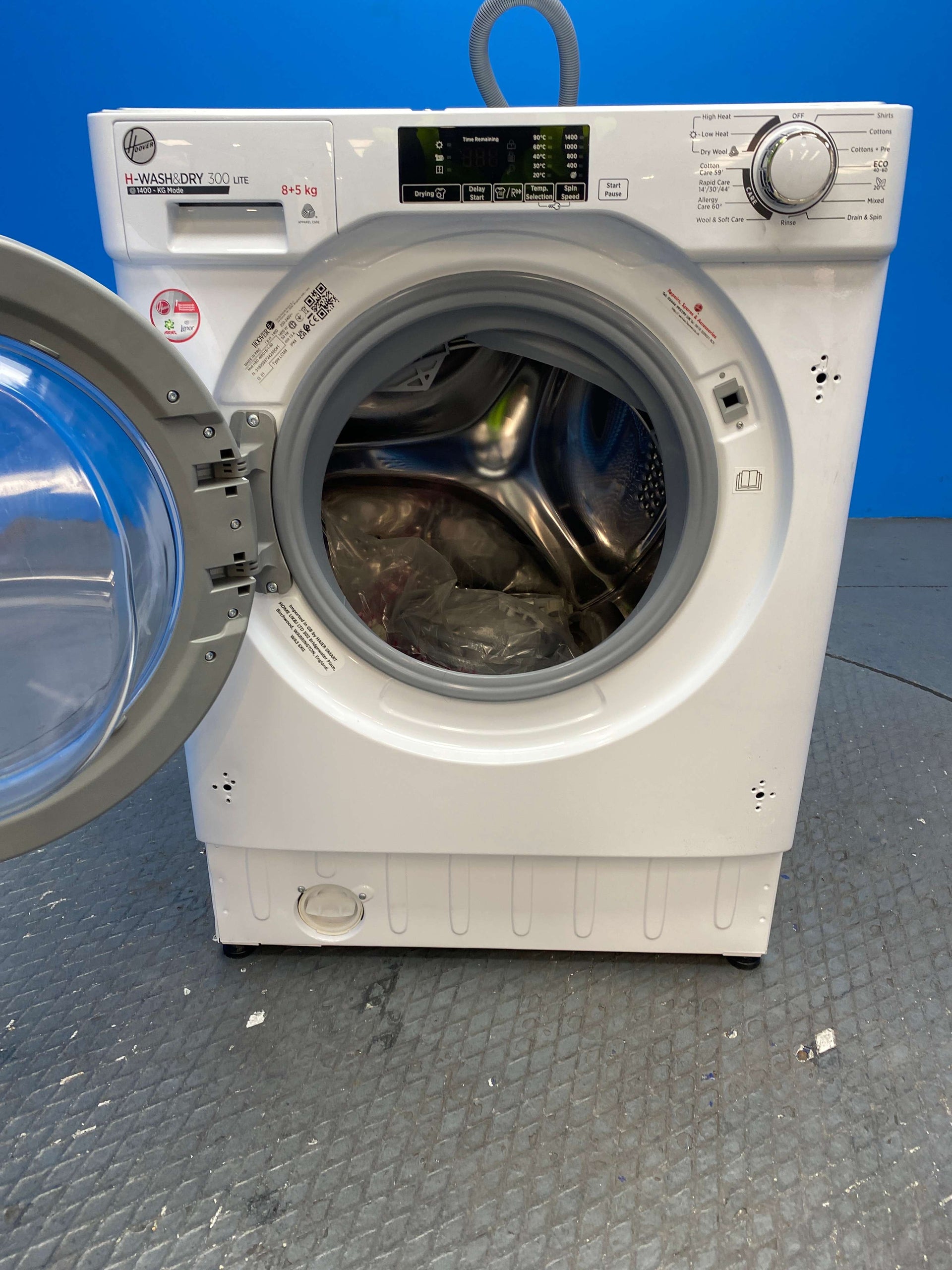 Hoover HBD485D1E Integrated 8kg / 5kg 1400 Spin Washer Dryer