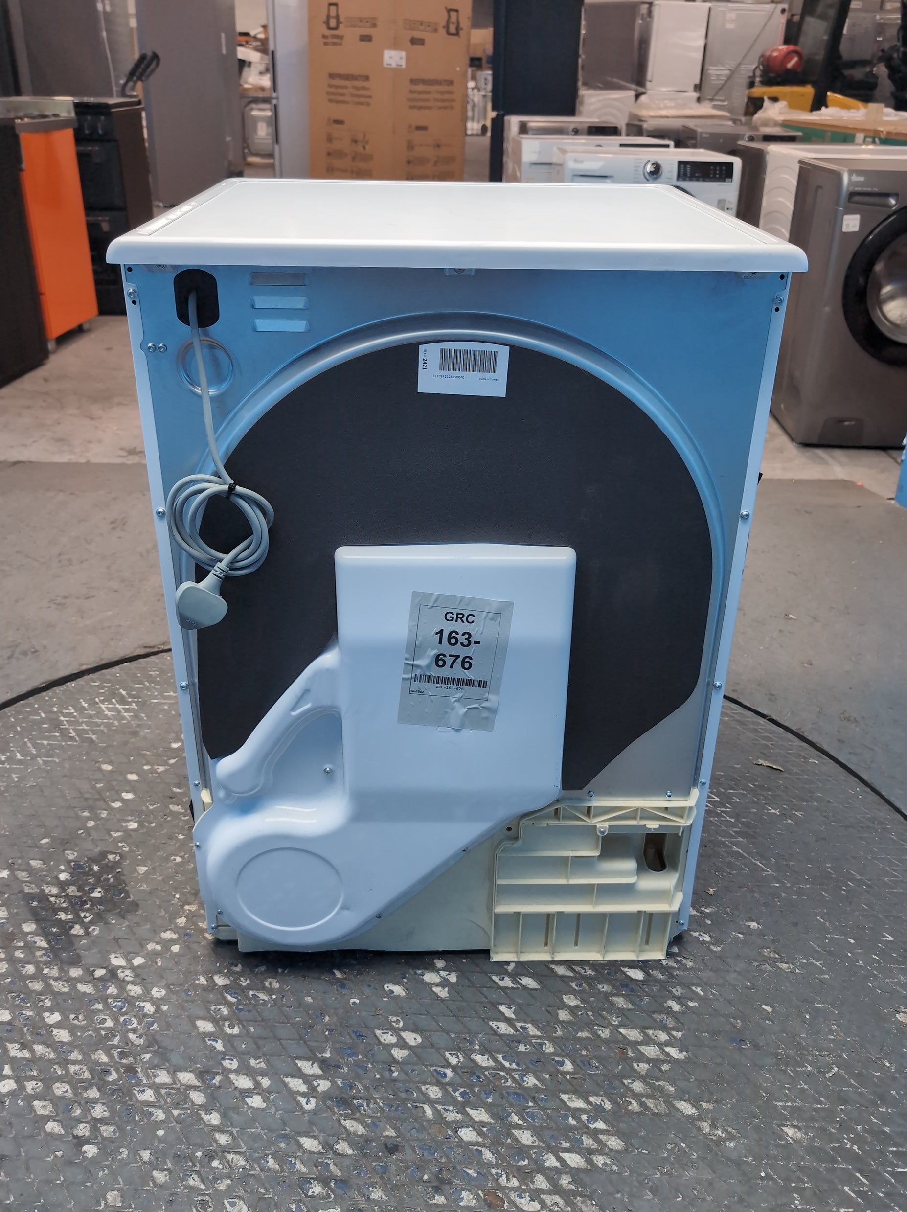 #GRC-163-676 - Candy 8kg Condenser Tumble Dryer – NFC Connected, White