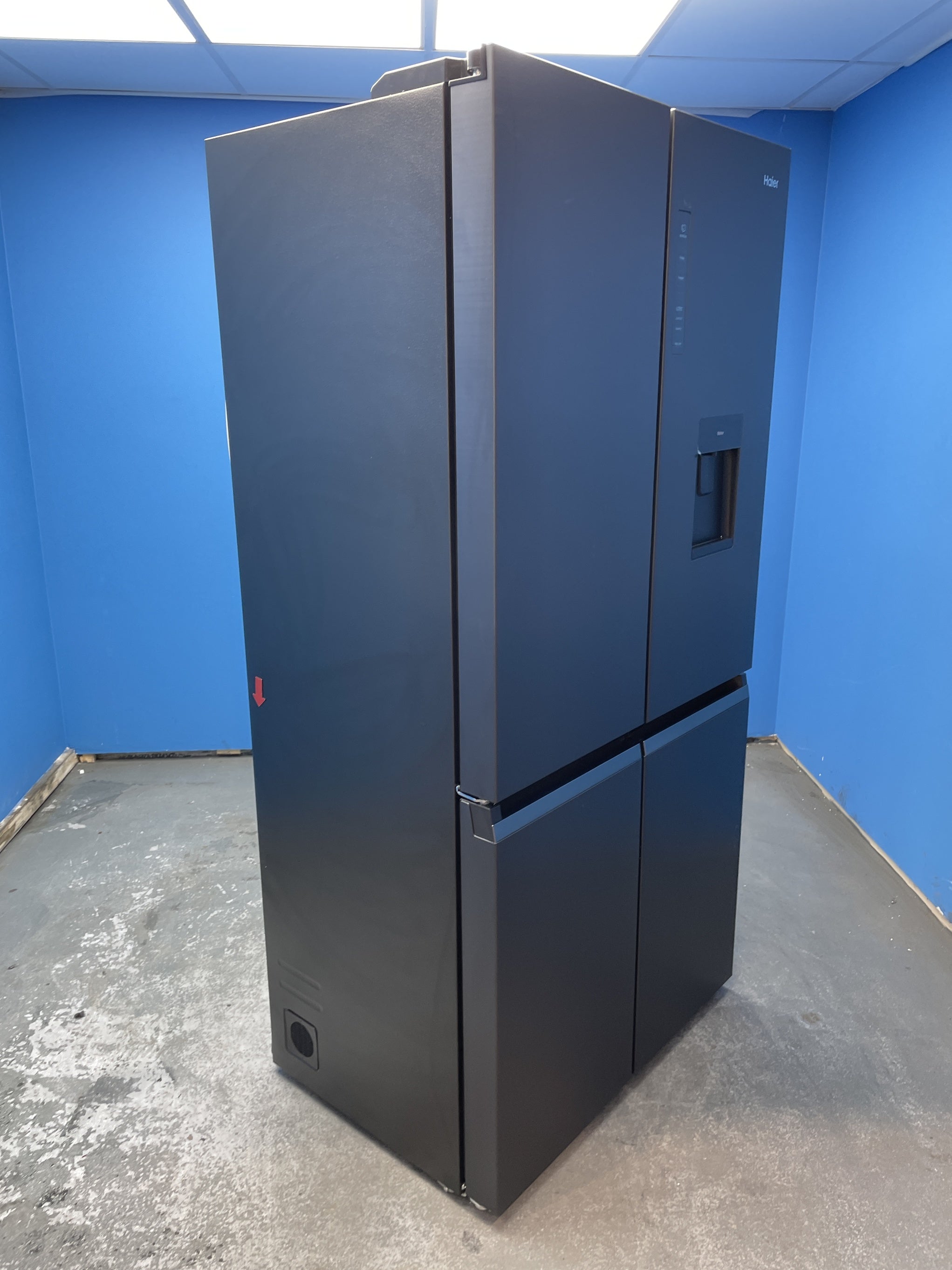 #GRC-155-265 - Haier HCR5919EHMB 528 Litre American Style Fridge Freezer