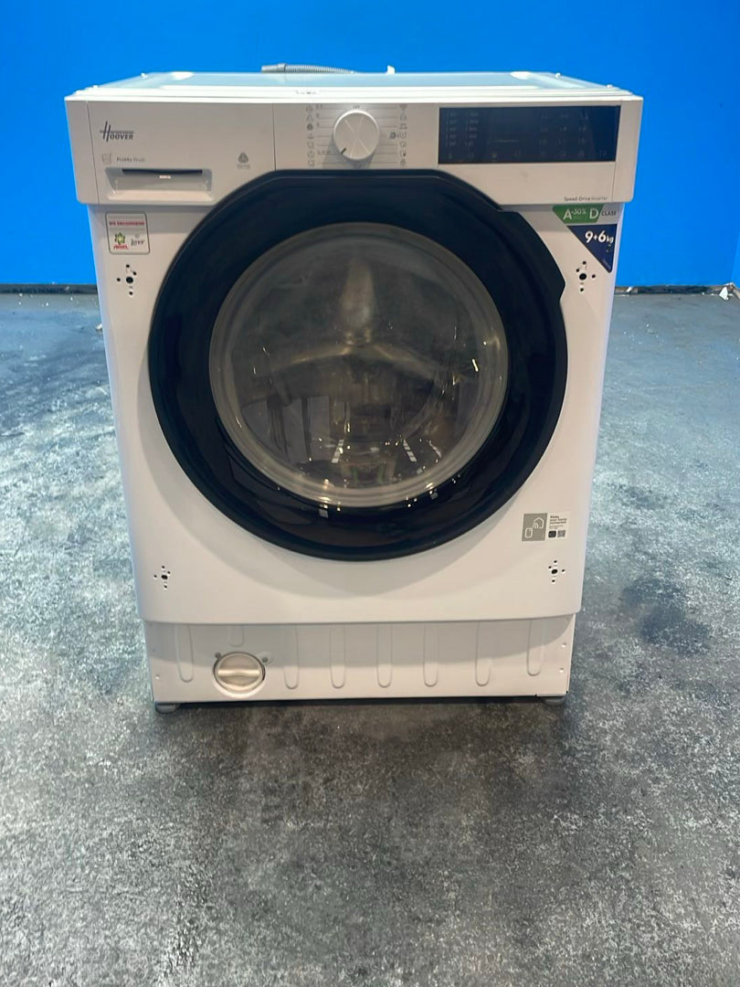 #GRC-161-764 - Hoover BH4S696M6DB9-80 9/6kg 1600rpm Integrated Washer Dryer