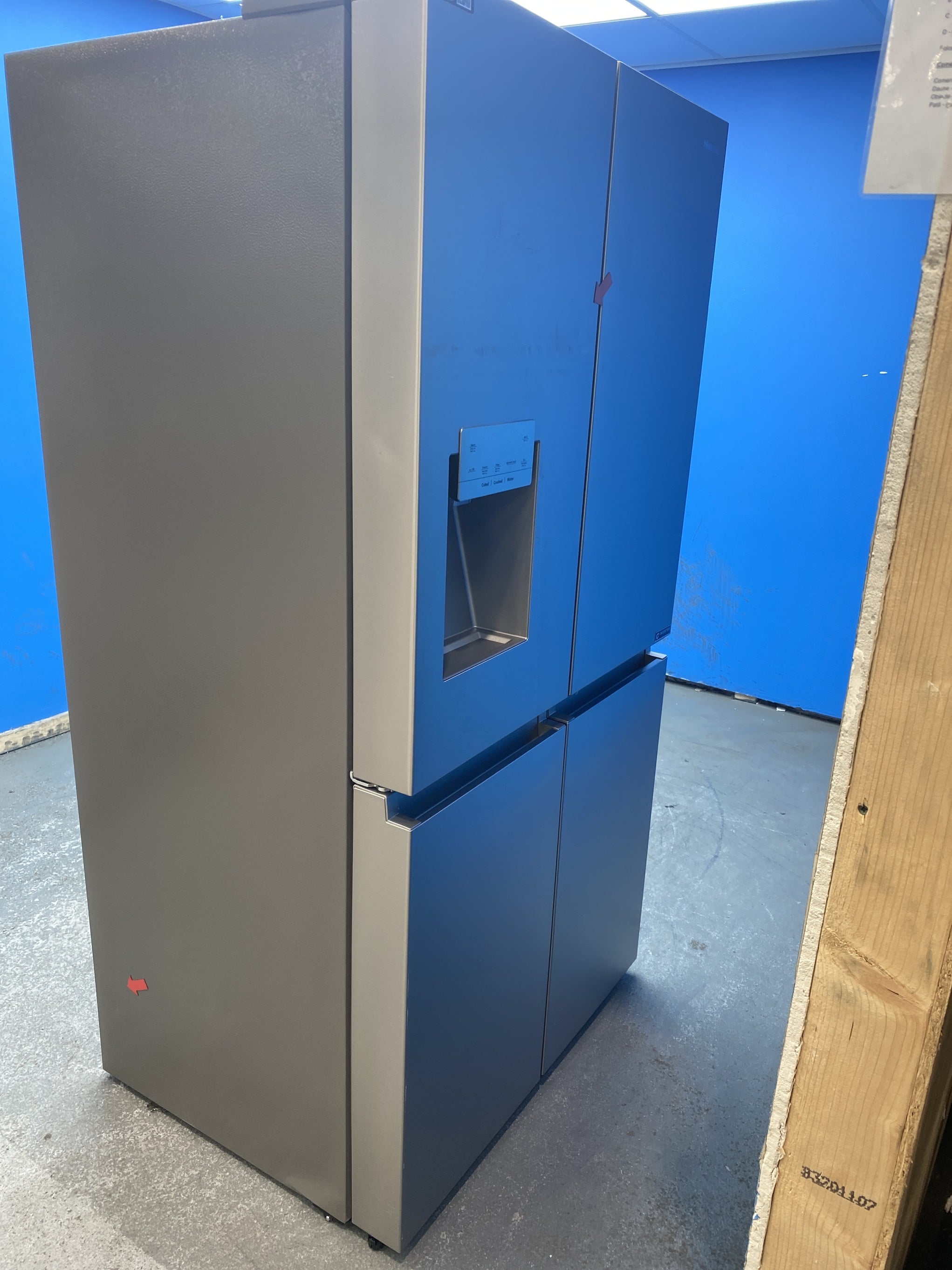 #GRC-157-234 - Hisense RQ760N4SASE 4-Door 584L American Fridge Freezer