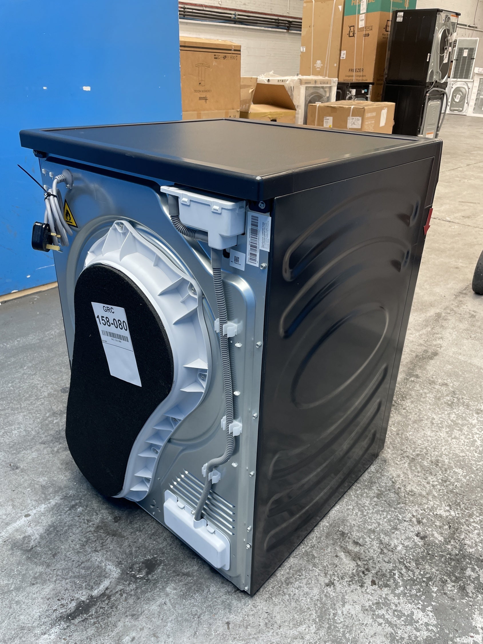 #GRC-158-080 - Hisense DH5S902BB 9kg Heat Pump Tumble Dryer