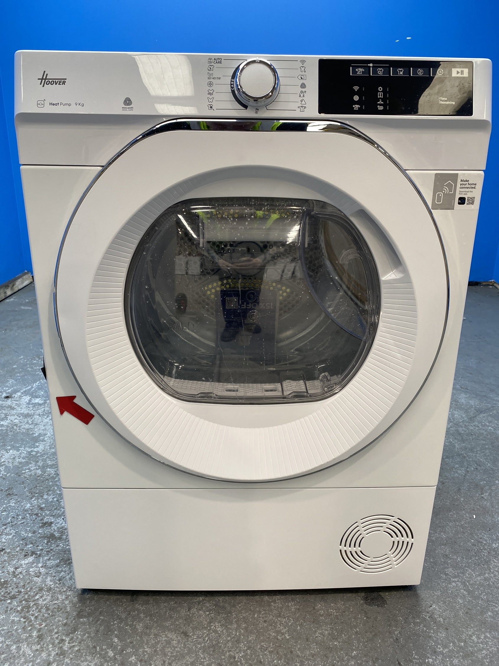 #GRC-153-822 - Hoover H-DRY 500 NDE H9A2TCE-80 9kg Heat Pump Tumble Dryer
