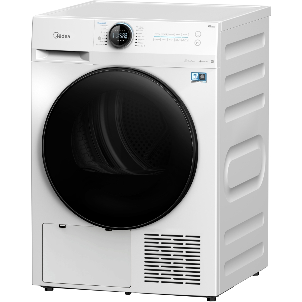 Midea MD200H80WB/W-UK 8kg Smart Sensor Heat Pump Tumble Dryer – Renew 2 U