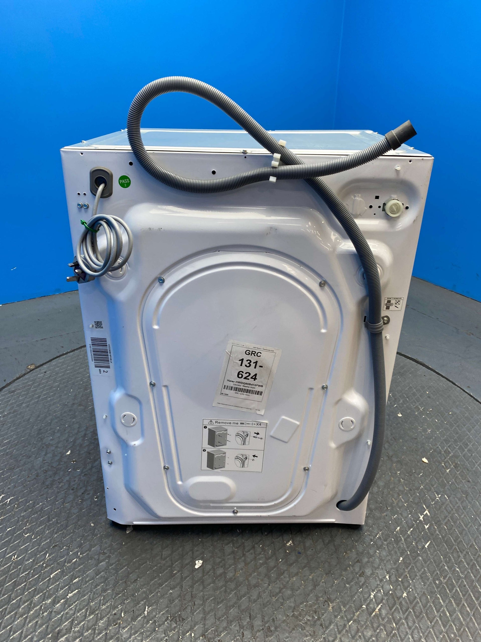Haier HWDQ90B416FWB Built-in Series 4 9kg / 5kg 1600 Spin Washer Dryer