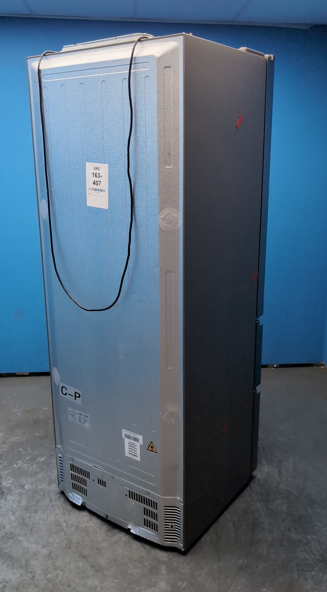 #GRC-163-407 - Haier 70cm French Door Fridge Freezer – 444L, Stainless Steel, Total No Frost