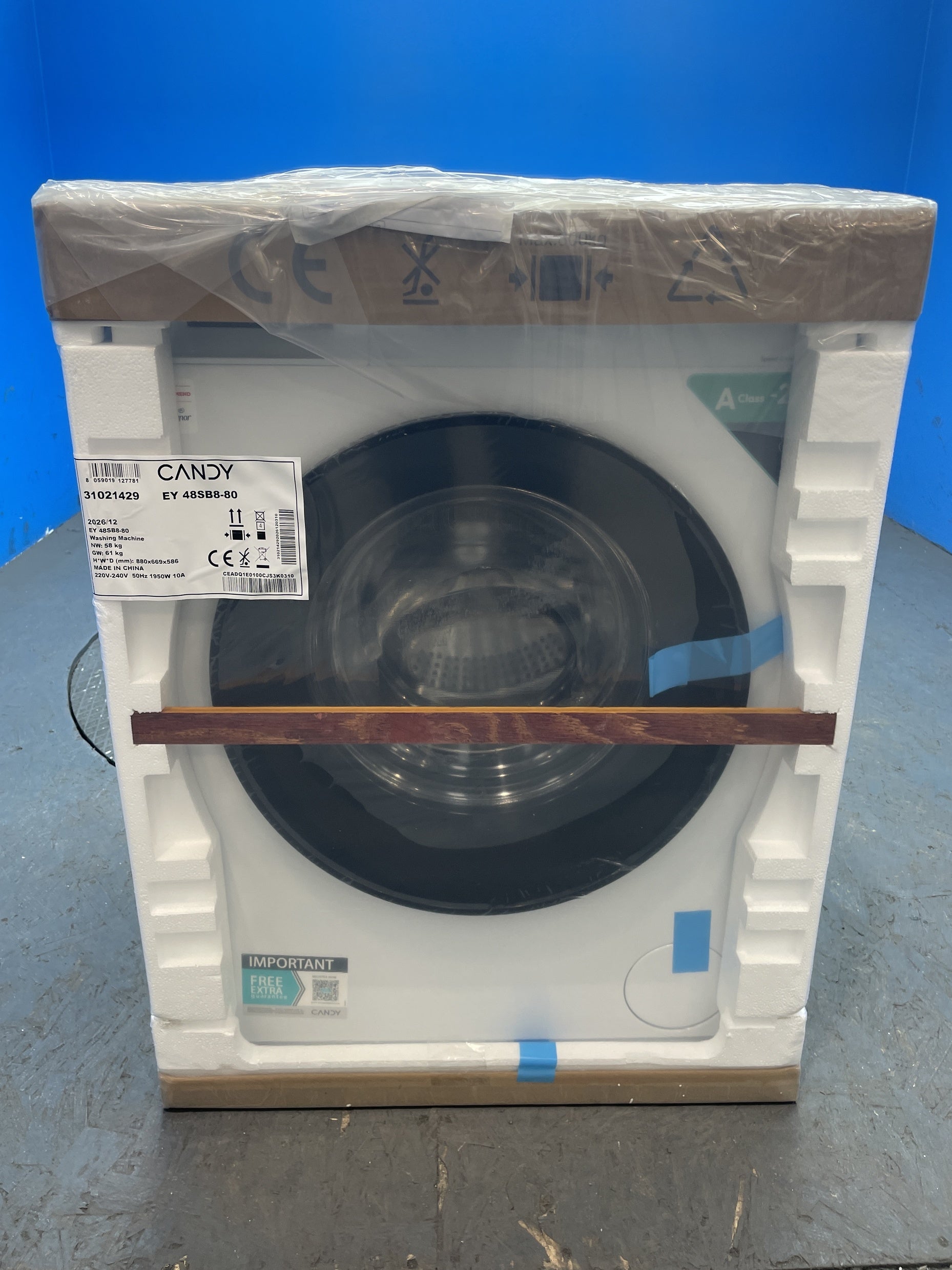 #GRC-157-005 - Candy EY 48SB8-80 8kg 1400 rpm Washing Machine