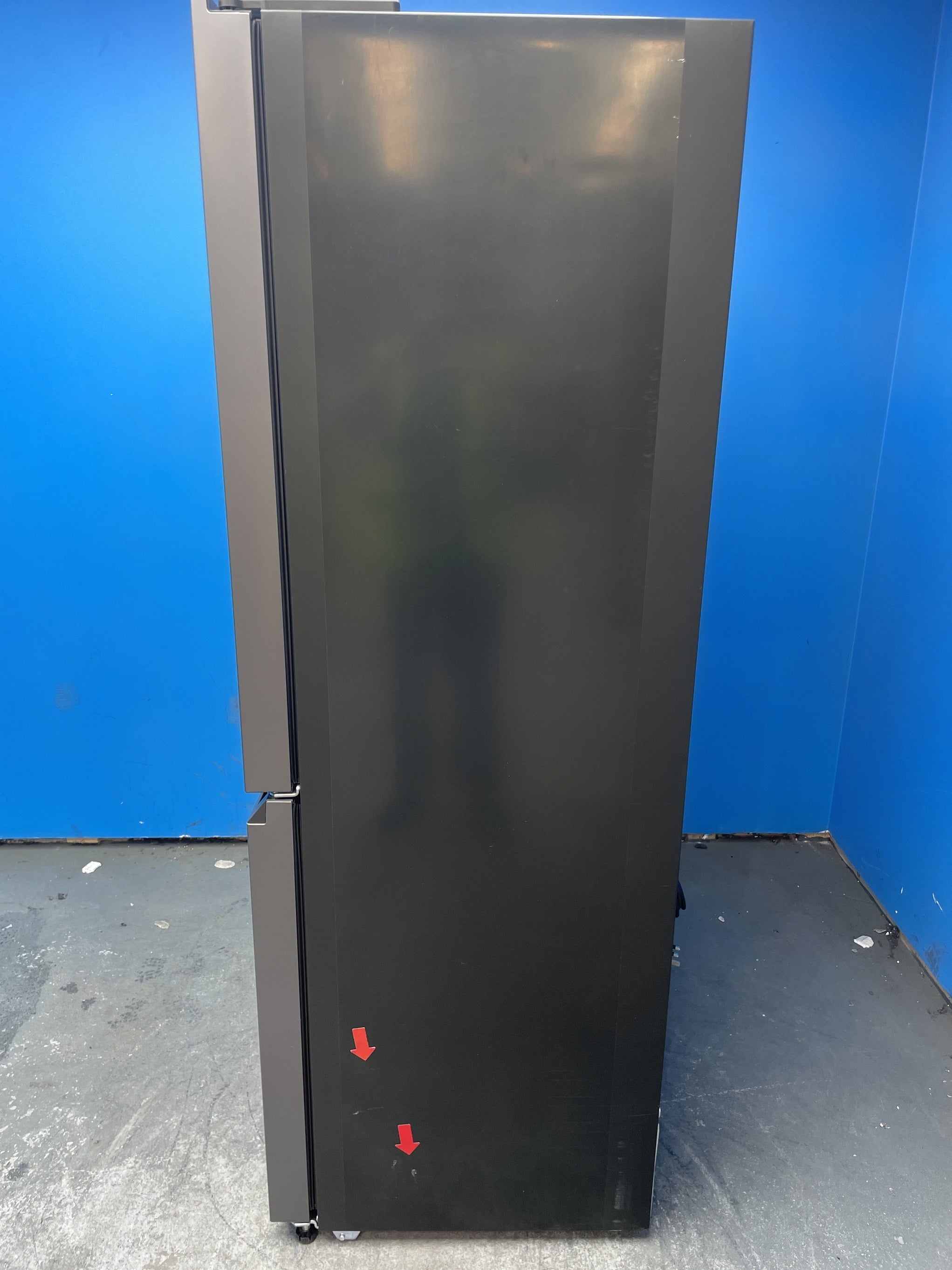 #GRC-158-486 - Hoover H-FRIDGE 700 HHCR3818EWPL 463 Litre American Style Fridge Freezer