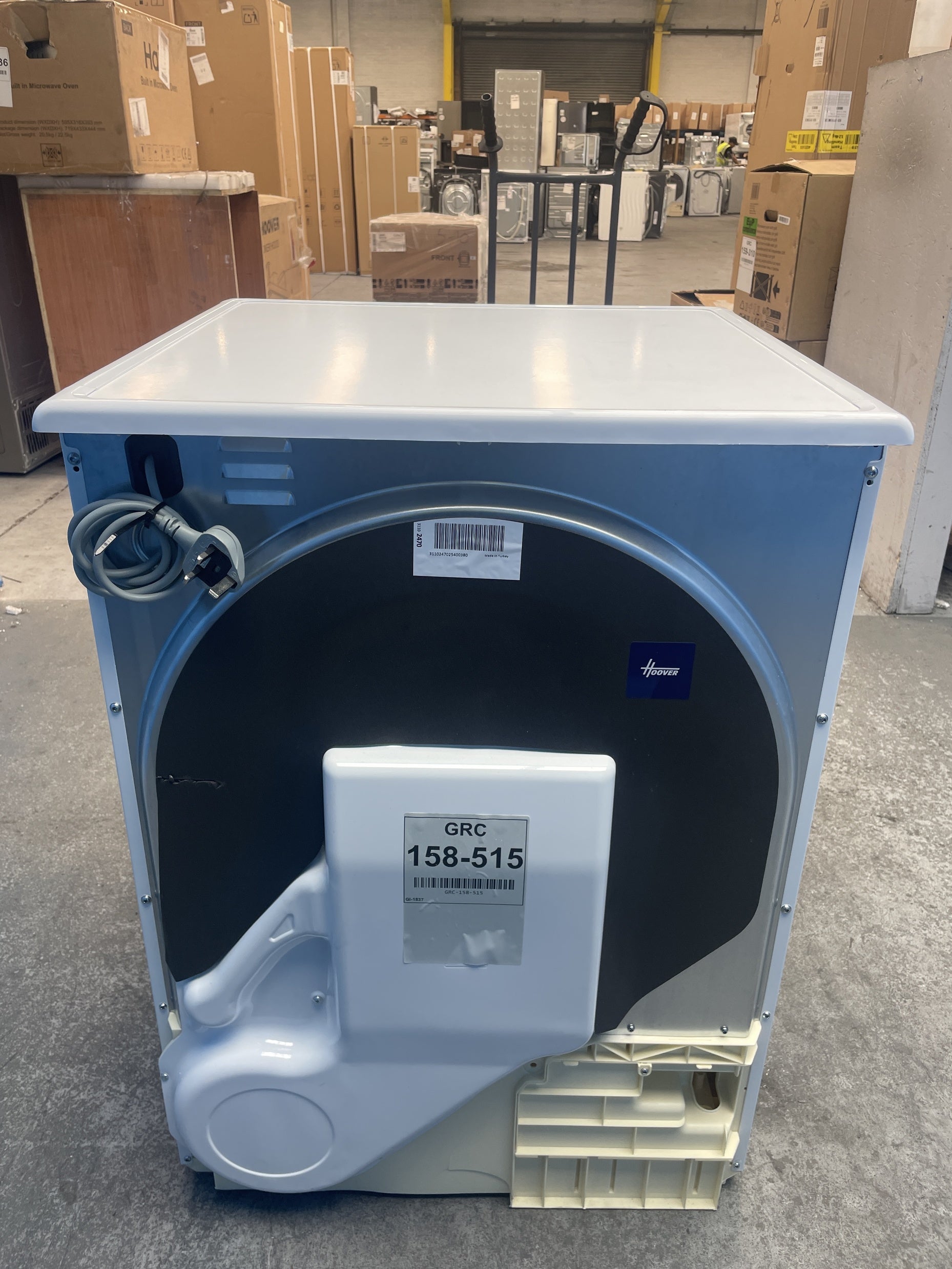 #GRC-158-515 - Hoover HLE C10TG-80 10kg Condenser Tumble Dryer