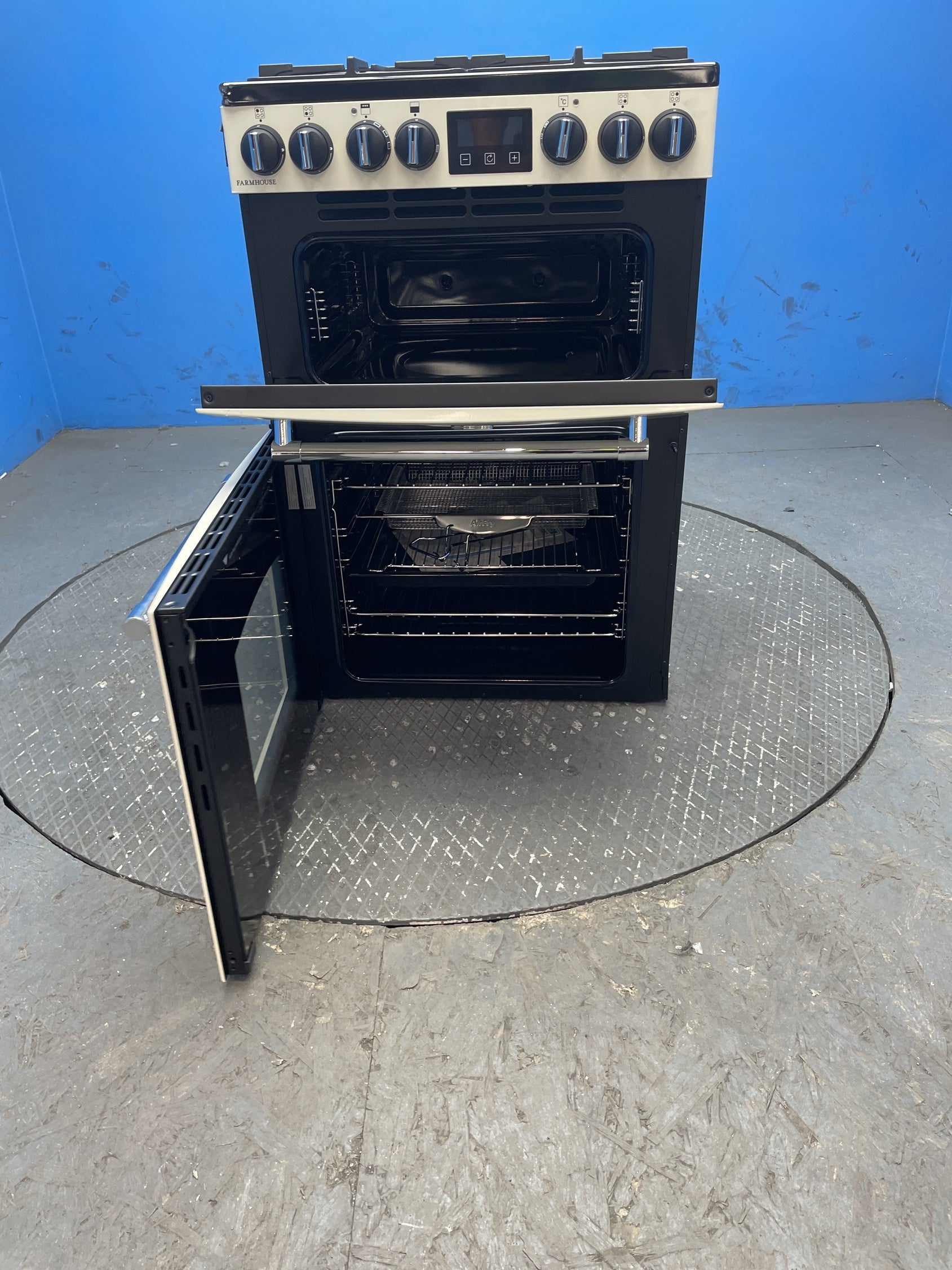 #GRC-159-440 - Belling Farmhouse 60cm Dual Fuel Cooker with Double Oven