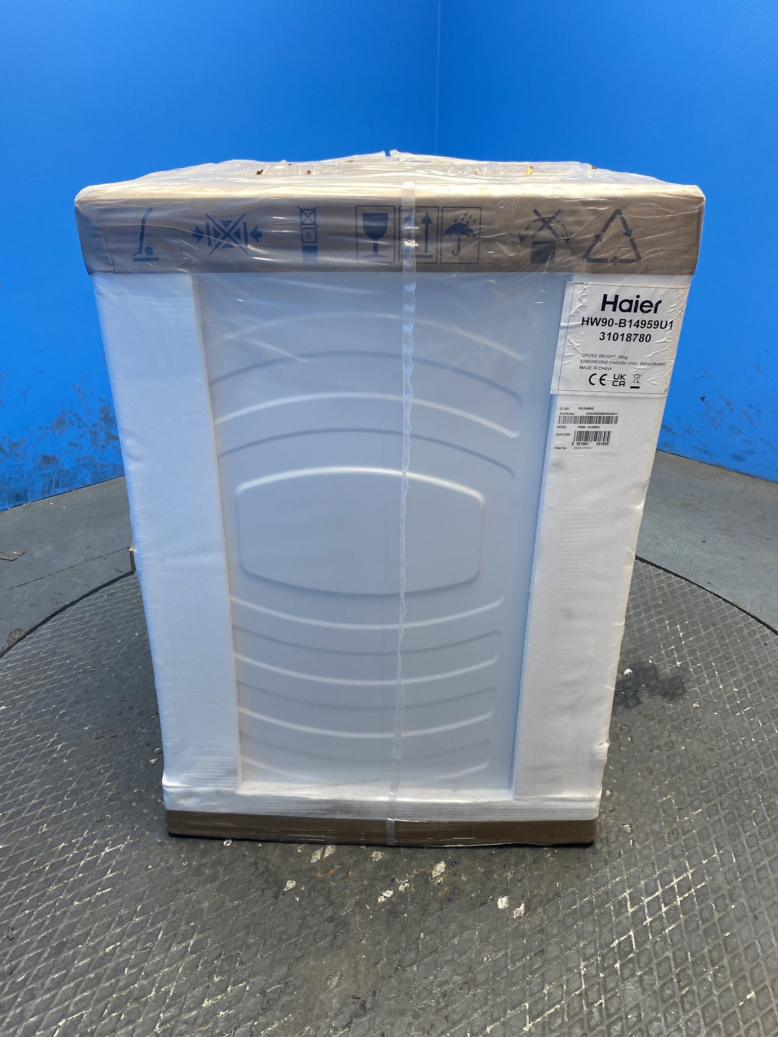 Haier HW90-B14959U1 Series 5 9kg 1400 Spin Washing Machine