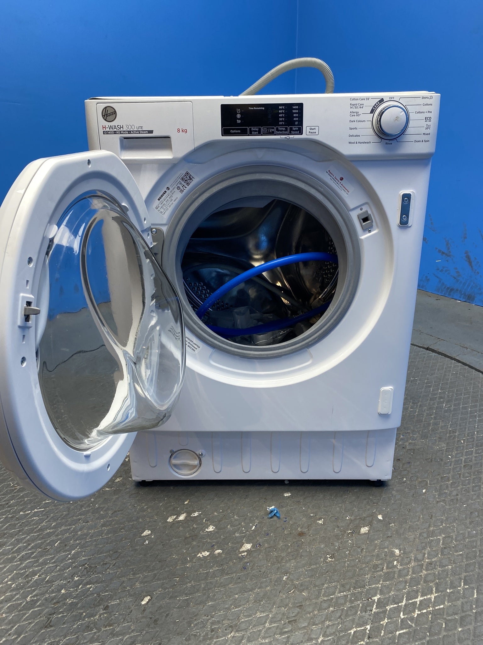 Hoover HBWS48D1W4 Integrated  8kg 1400 Spin Washing Machine