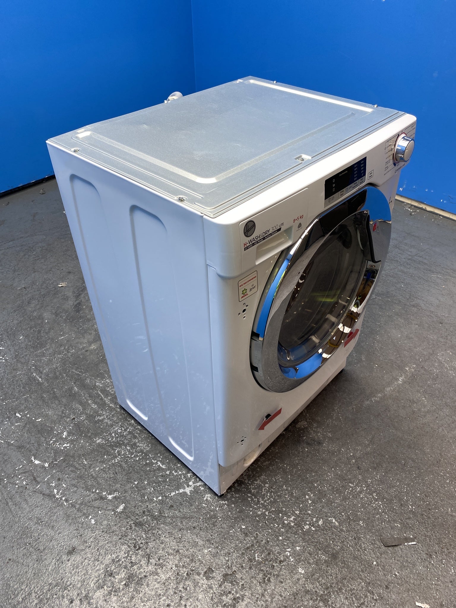 Hoover HBDS485D2ACE Integrated 8kg/5kg 1400 Spin Washer Dryer