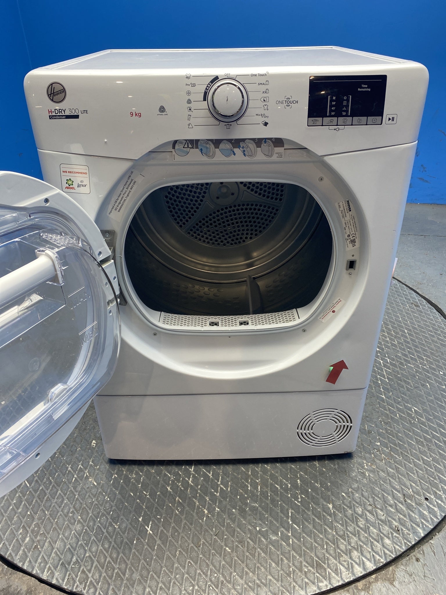 Hoover HLEC9DE 9kg Condenser Tumble Dryer