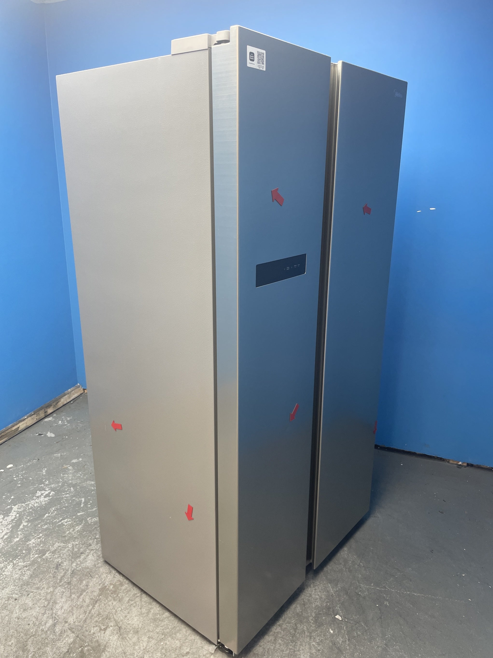 #GRC-158-798 - Midea MDRS791MIC46 592L No Frost American Fridge Freezer