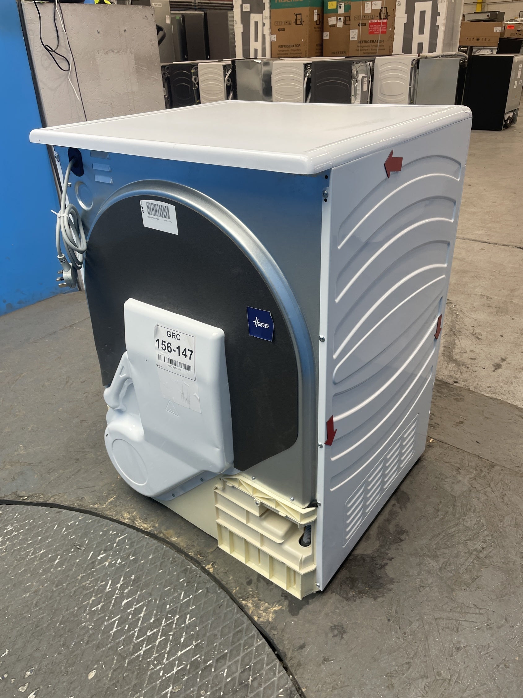 #GRC-156-147 - Hoover HRE C9TE-80 9kg Condenser Tumble Dryer with Wi-Fi