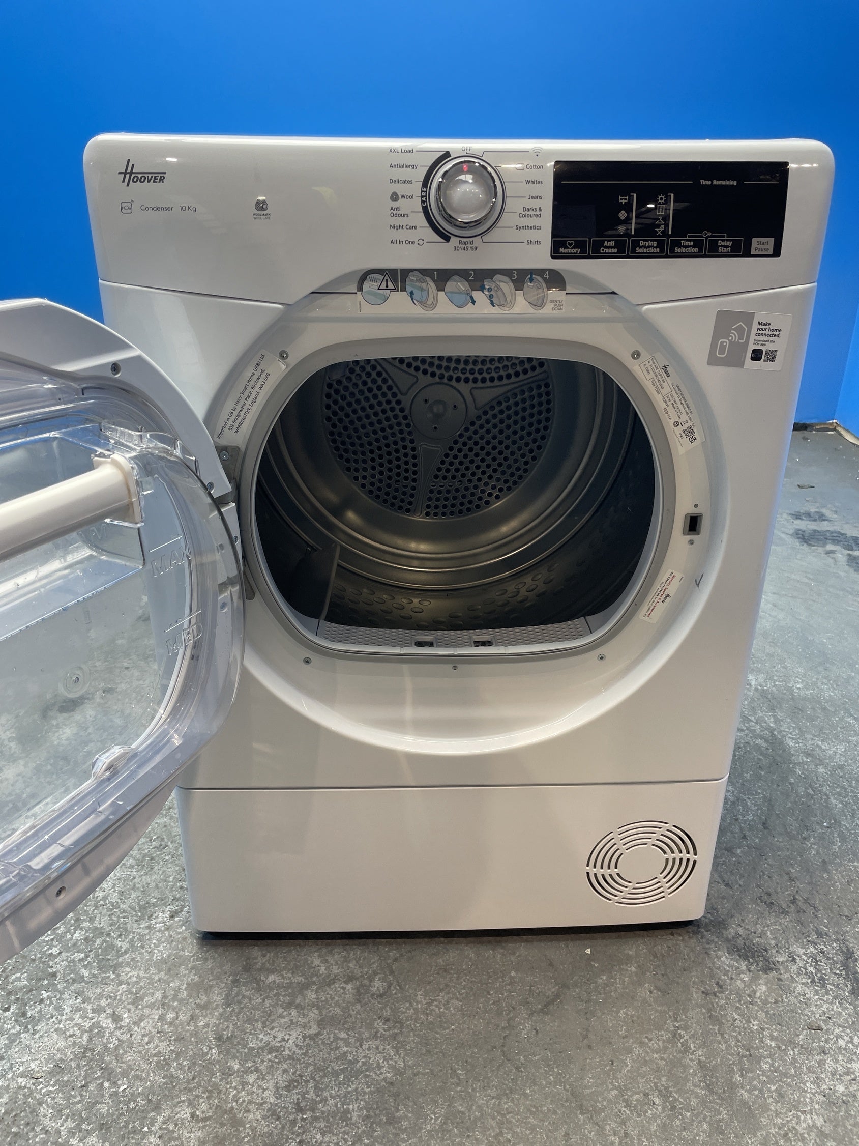 Hoover HRE C10TE-80 10kg Condenser Tumble Dryer