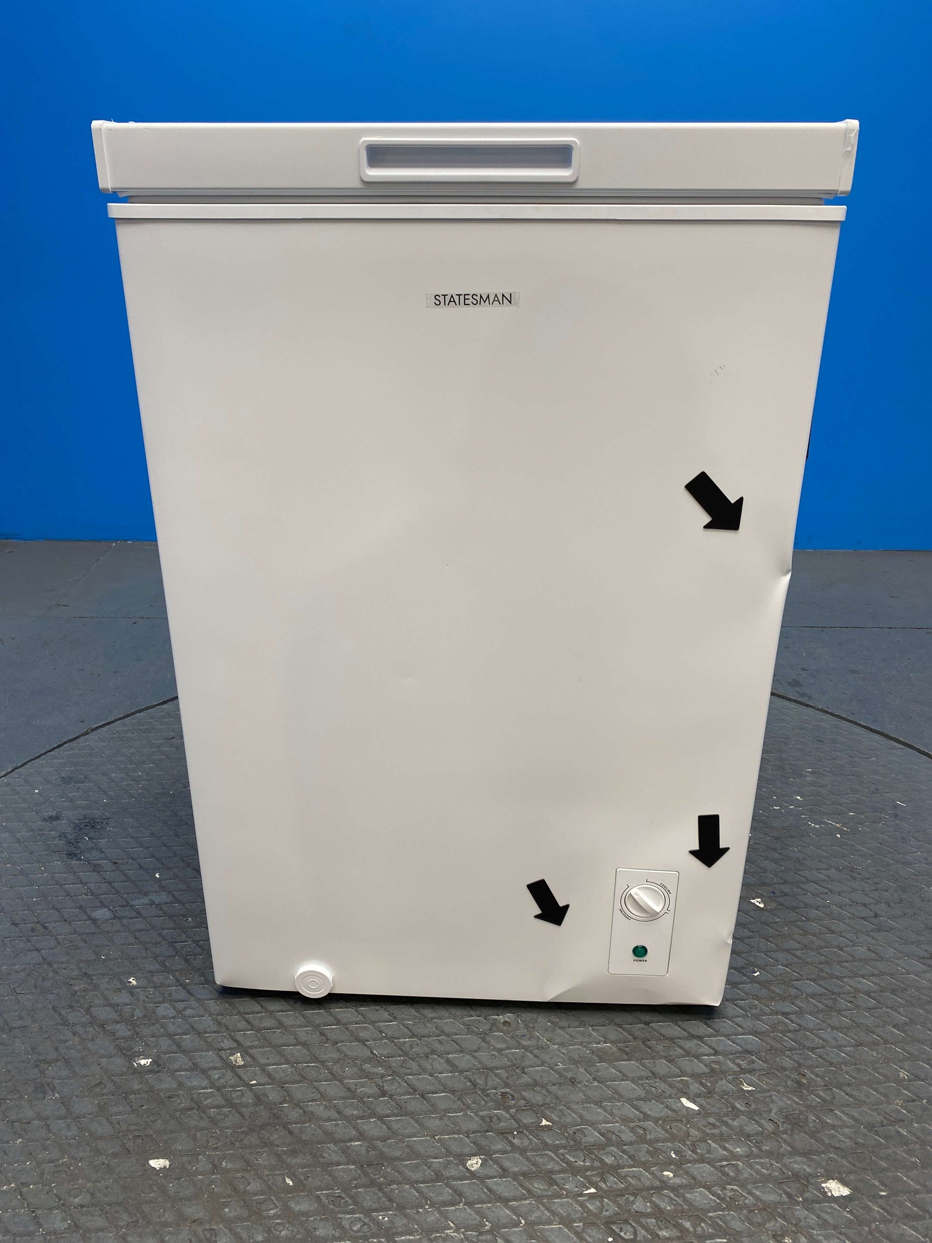 Statesman CHF100 99 Litre Compact Chest Freezer
