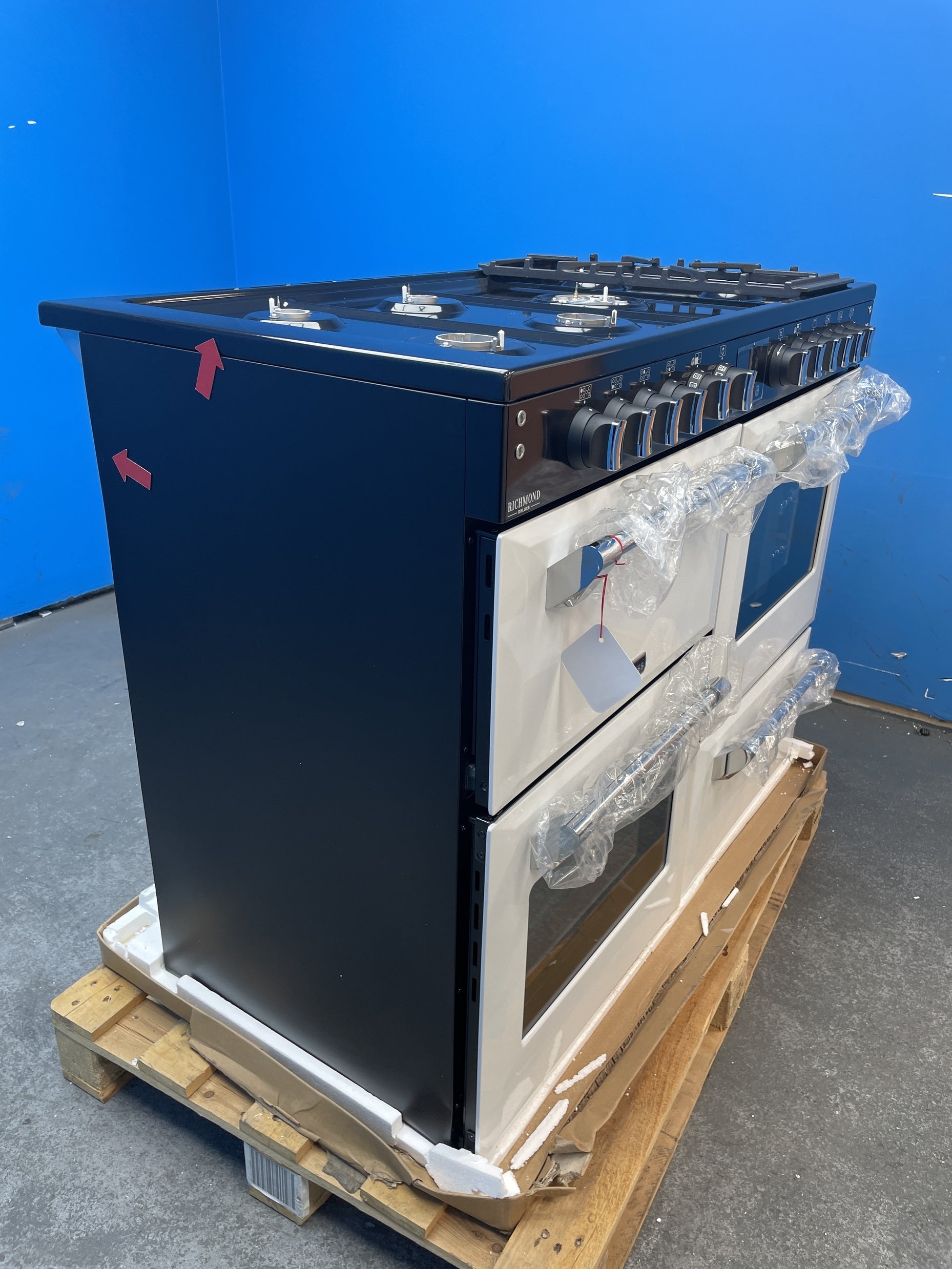 #GRC-159-414 - Stoves Richmond Deluxe 110DF Dual Fuel Range Cooker