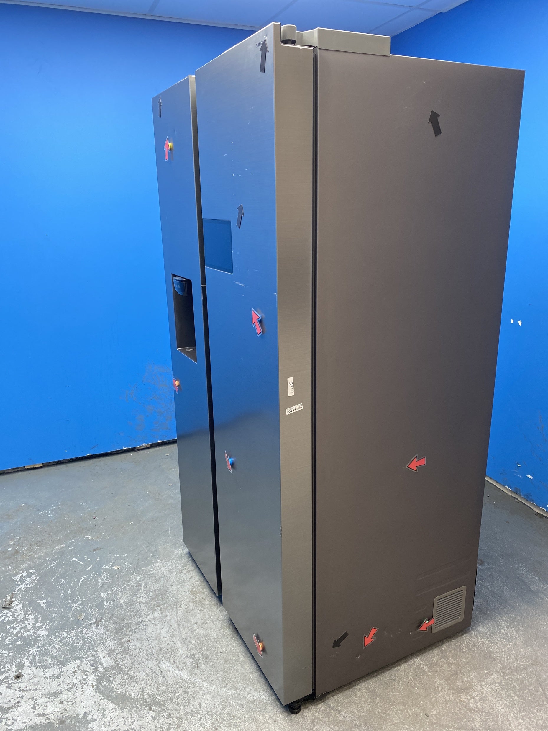 #GRC-144-943 - Samsung Bespoke AI Series 9 RS90F64EETEU American Fridge Freezer