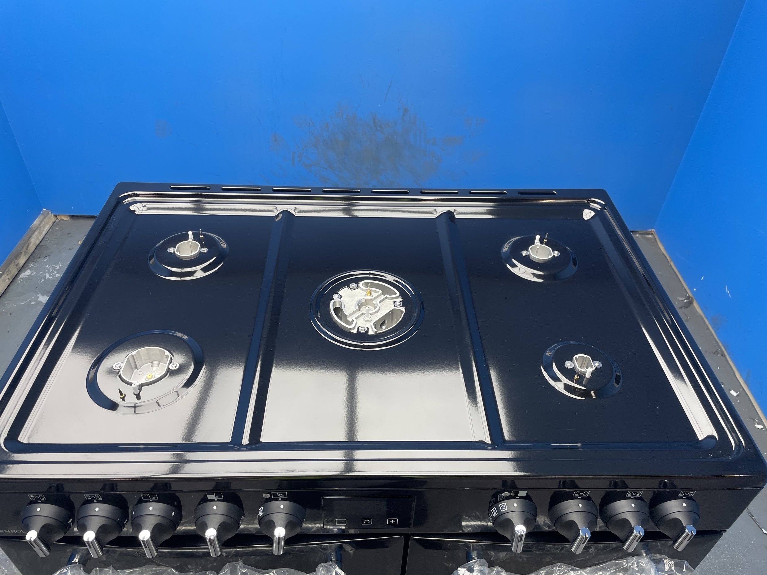 #GRC-159-443 - Belling Farmhouse 90DF Dual Fuel 90cm Range Cooker