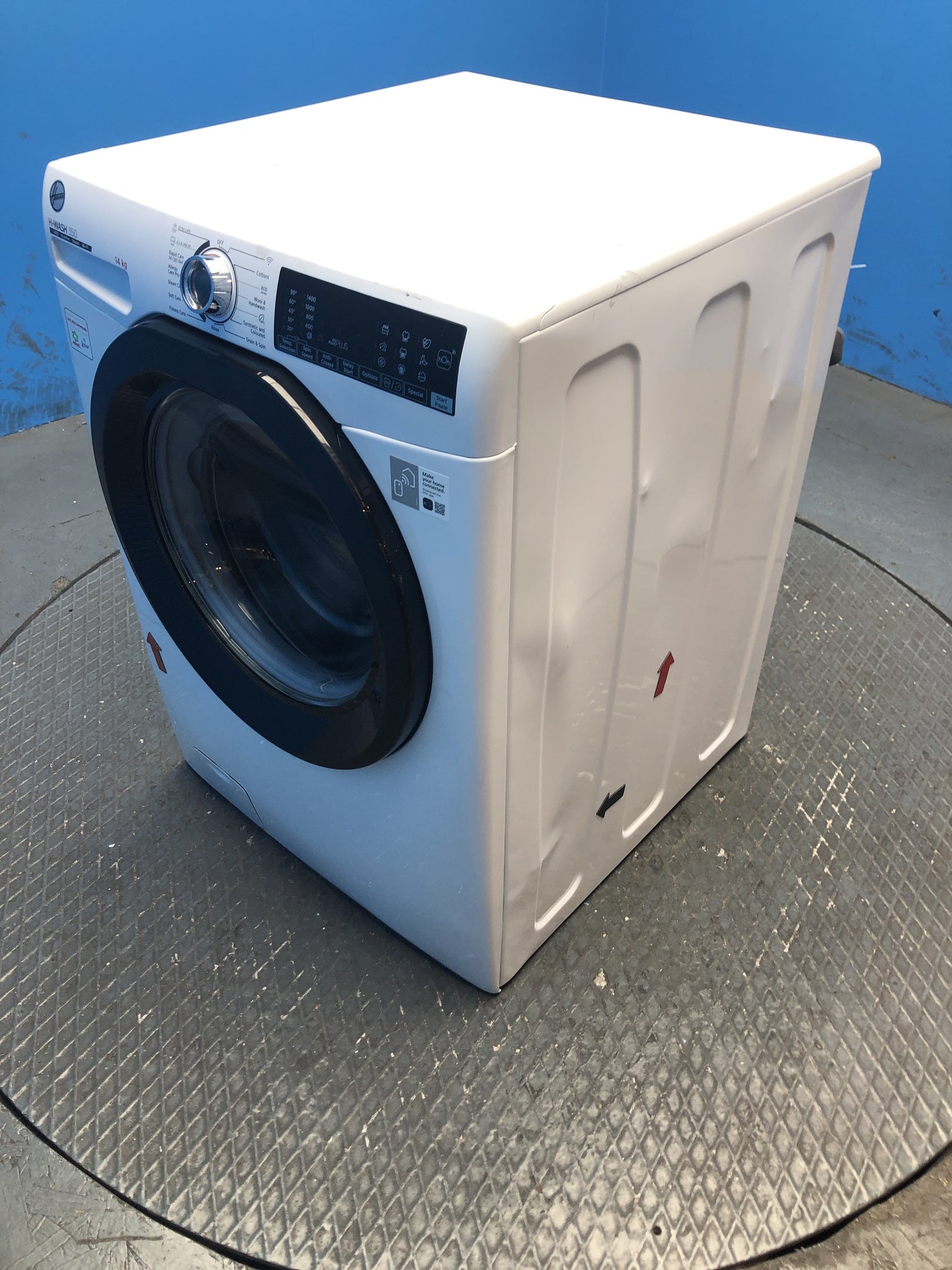 Hoover H3WPS4146TAMB80 14kg 1400 Spin Washing Machine
