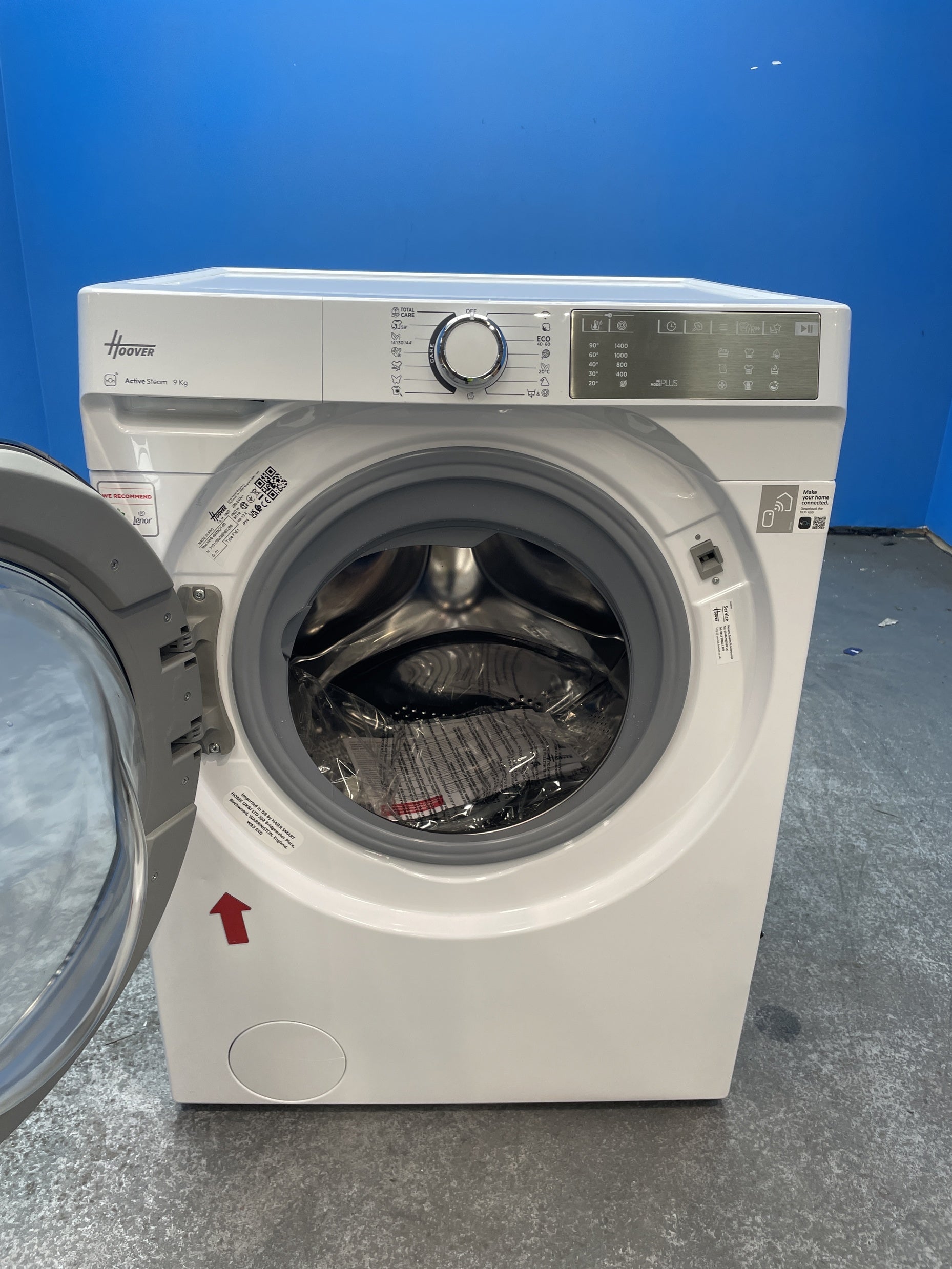 #GRC-158-982 - Hoover HWB 49AMC 9kg 1400 Spin Washing Machine