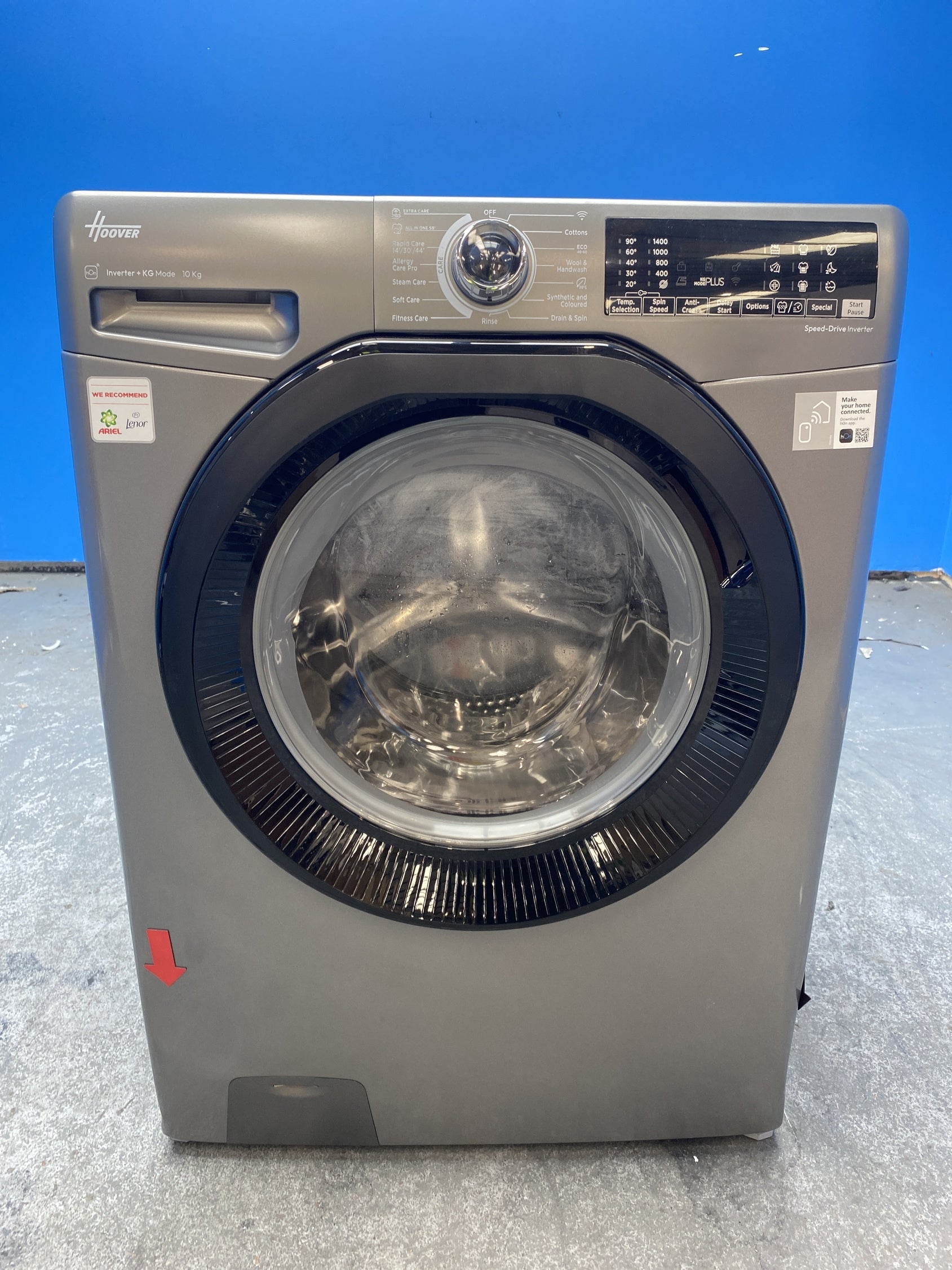 #GRC-159-288 - Hoover H3B13WPS4106TAMBR 10kg 1400 Spin Washing Machine