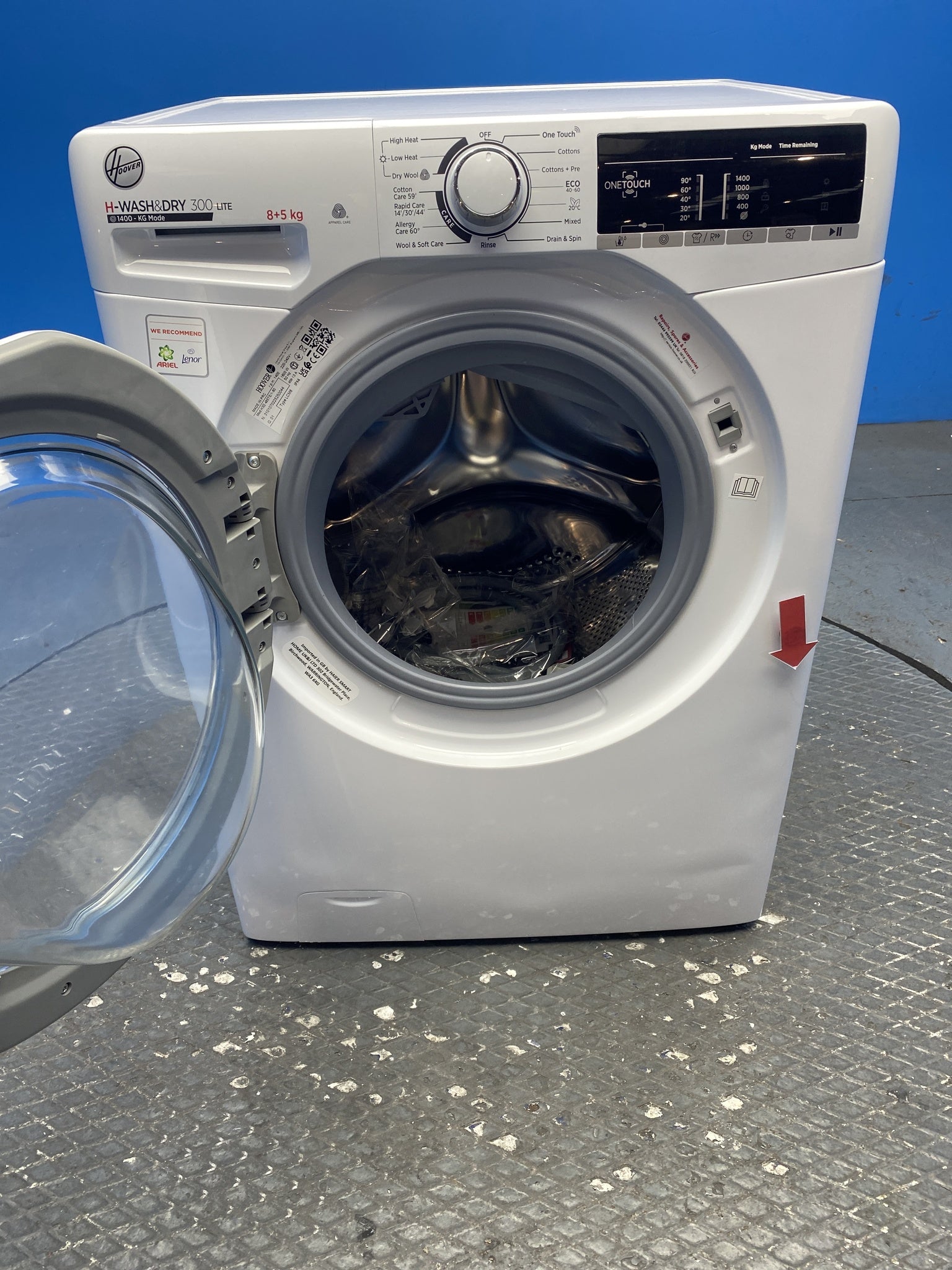 Hoover H3D485TE 8kg / 5kg 1400 Spin Washer Dryer