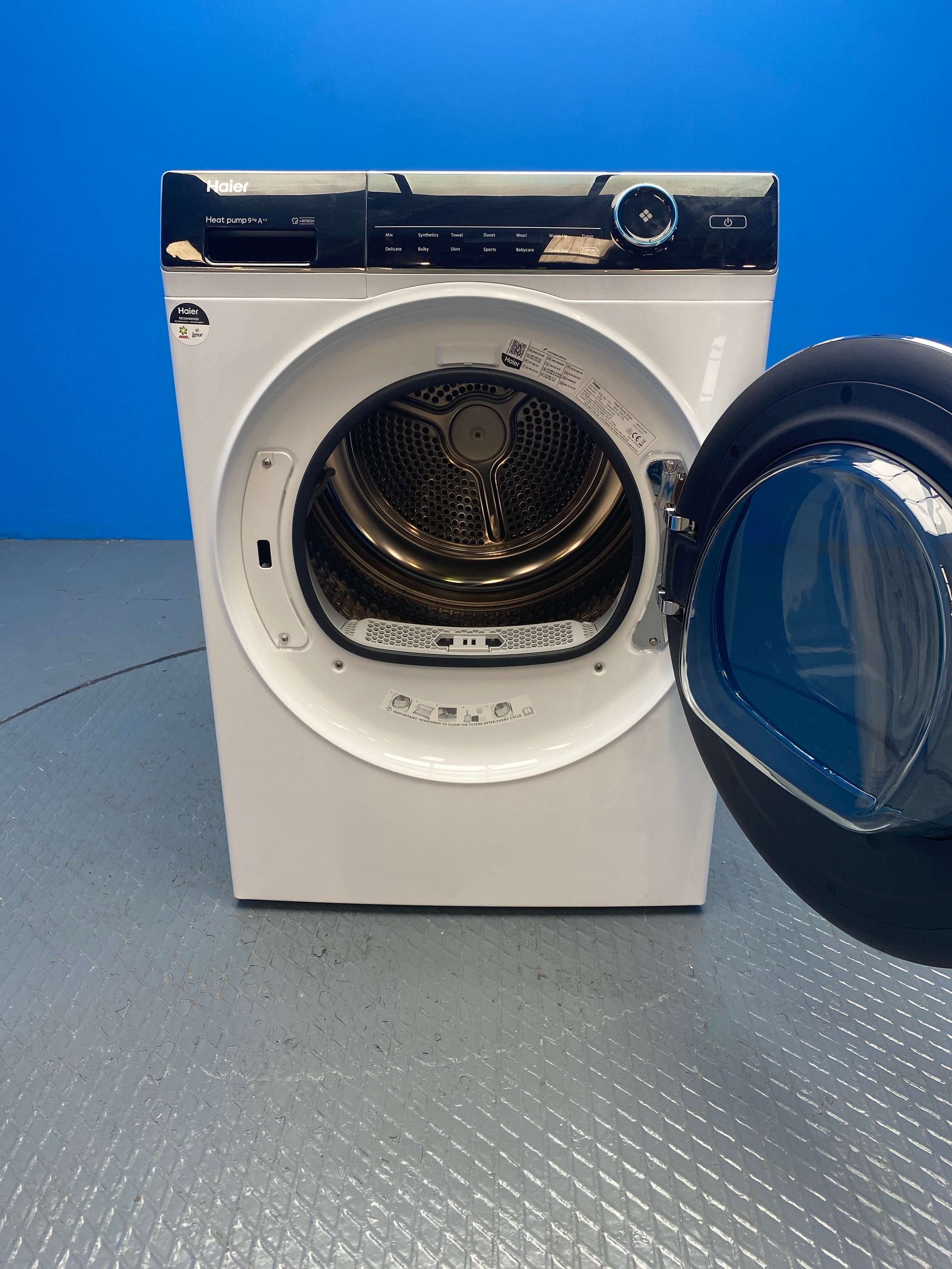 Haier HD90-A2979 9kg Heat Pump Tumble Dryer
