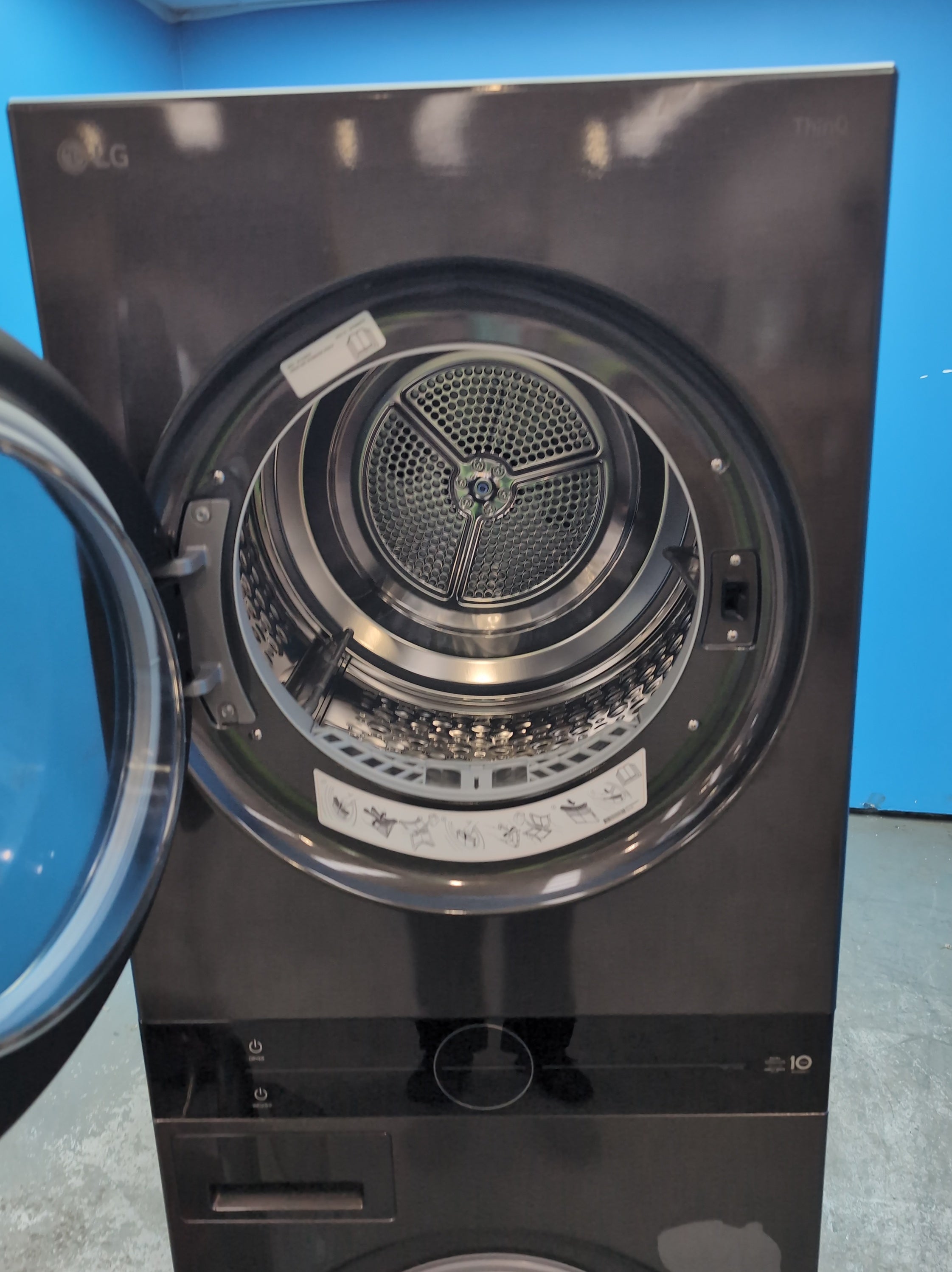 #GRC-159-654 - LG Washer Dryer – 12kg Wash, 10kg Dry, 1400rpm, Black