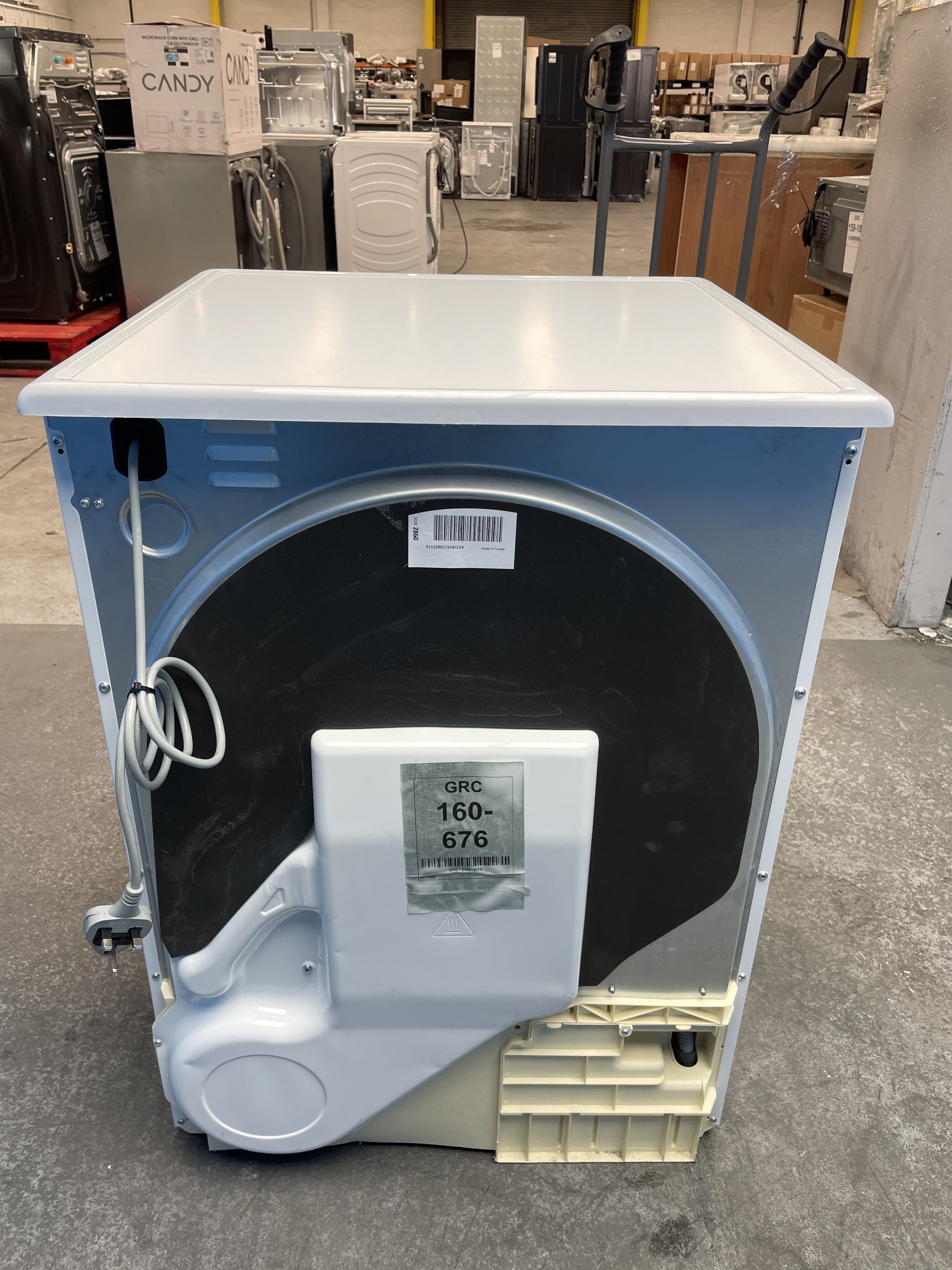 #GRC-160-676 - Candy CROE C9TE-80 Smart Pro 9kg Condenser Tumble Dryer