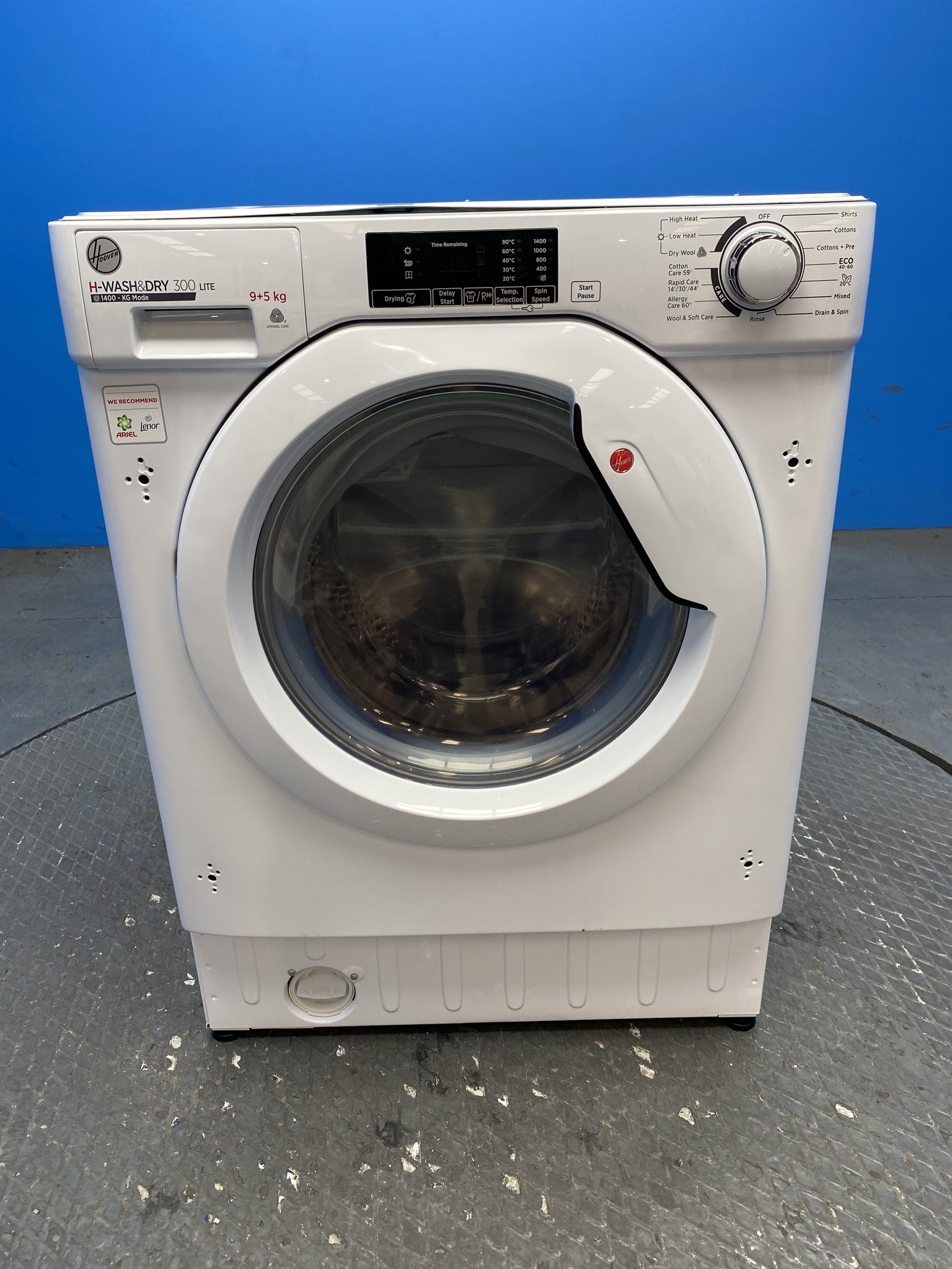 Hoover HBD495D1E Integrated 9/5kg 1400 Spin Washer Dryer