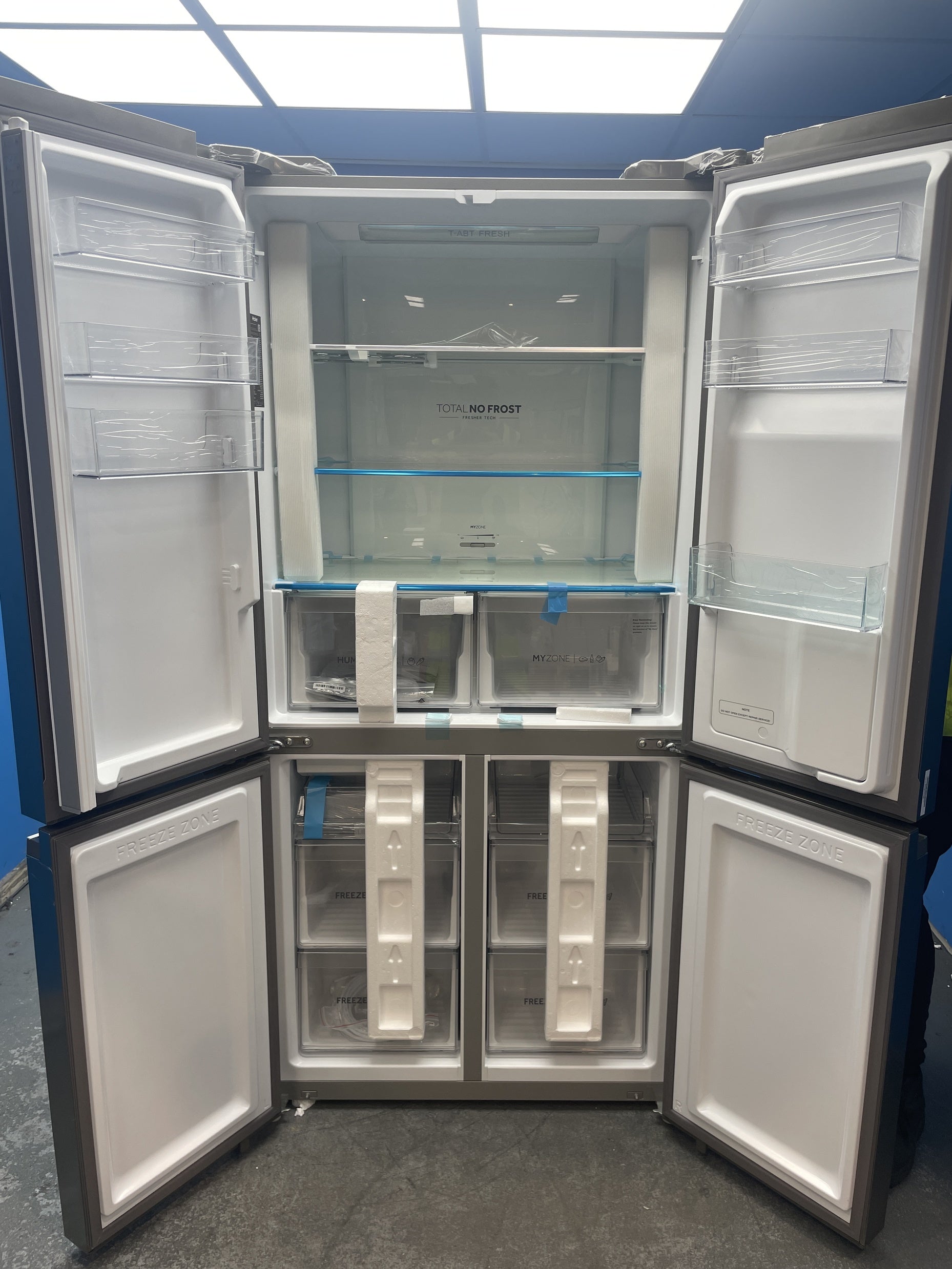 #GRC-159-611 - Haier HCR5919EHMP 528L American Style Fridge Freezer