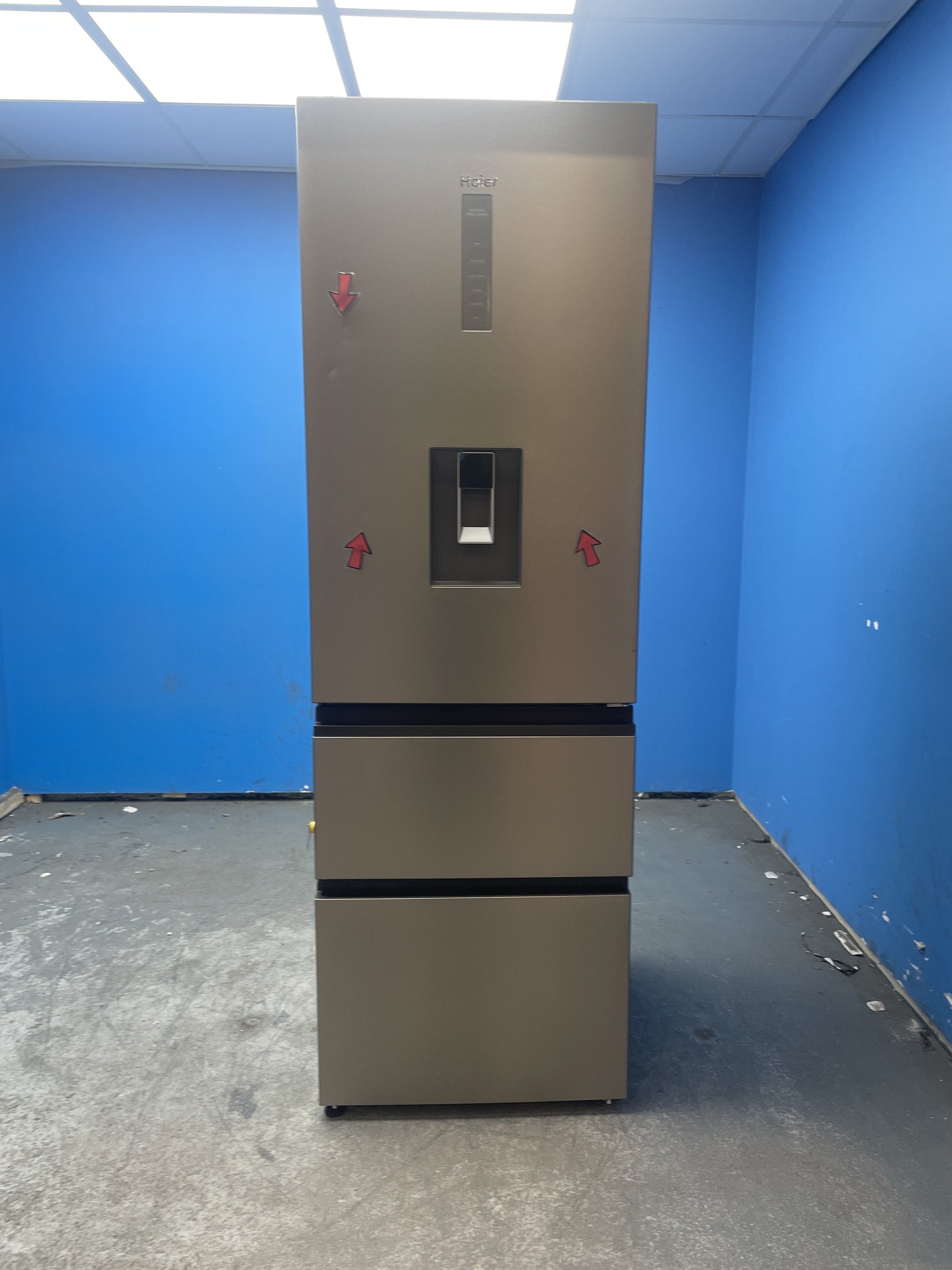 #GRC-158-679 - Haier HTW5618EWMG 357 Litre Combi Fridge Freezer