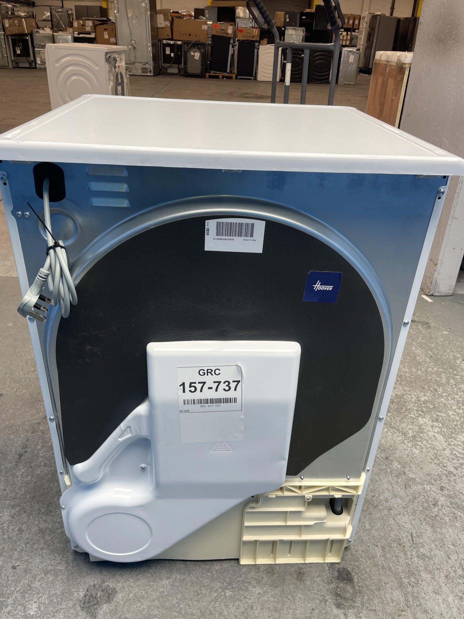 #GRC-157-737 - Hoover HRE C10TE-80 10kg Condenser Tumble Dryer
