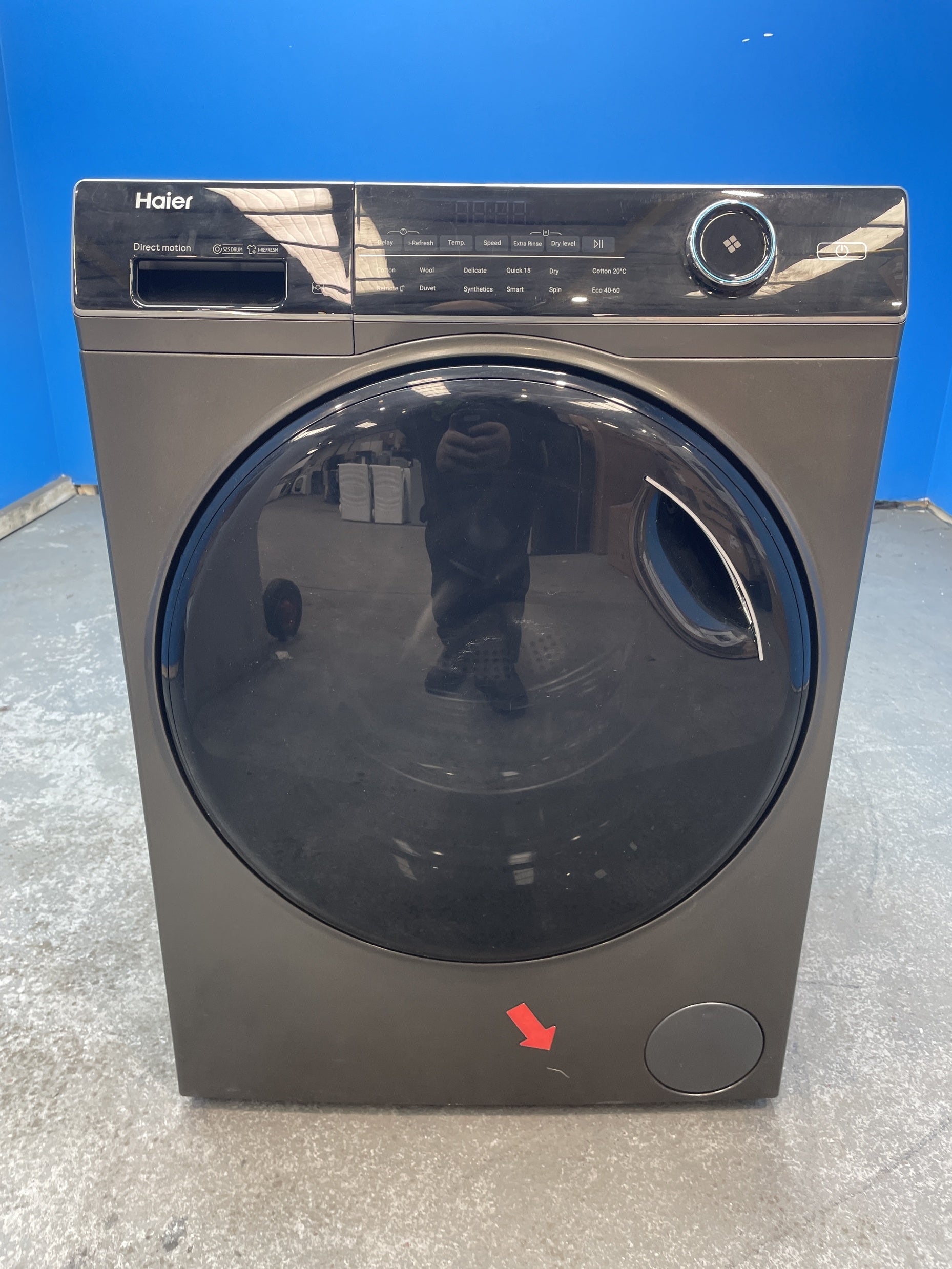 #GRC-153-493 - Haier HWD90-B14959S8NU1 I-Pro Series 5 9/6kg Washer Dryer