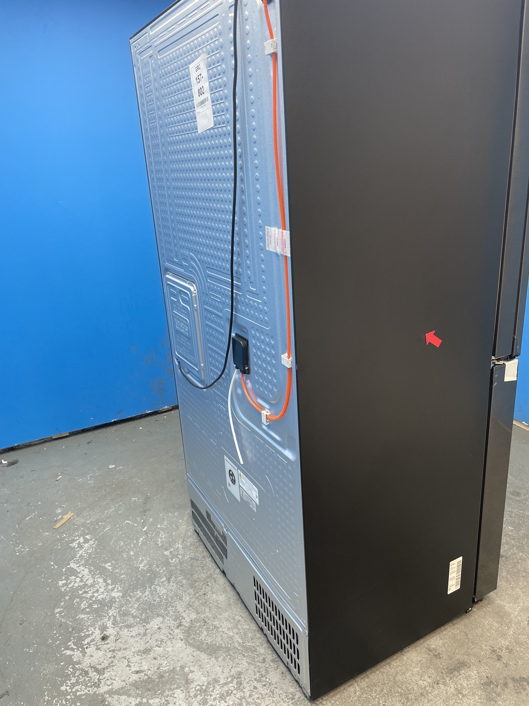 #GRC-157-802 - Samsung Series 9 Bespoke AI RF65DG960EB1 SpaceMax French Door Refrigerator