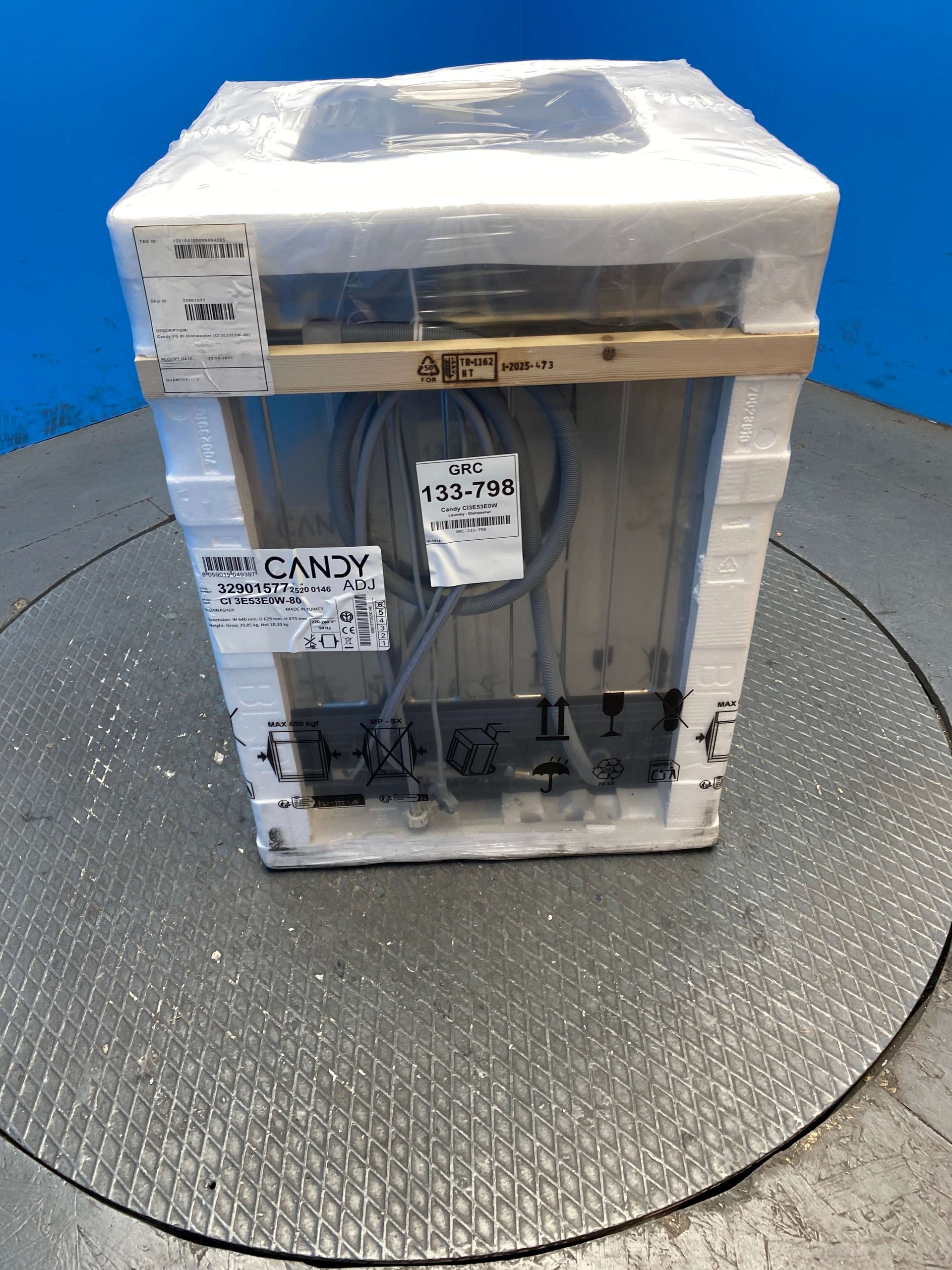 Candy CI3E53E0W Integrated 13 Place Setting Dishwasher