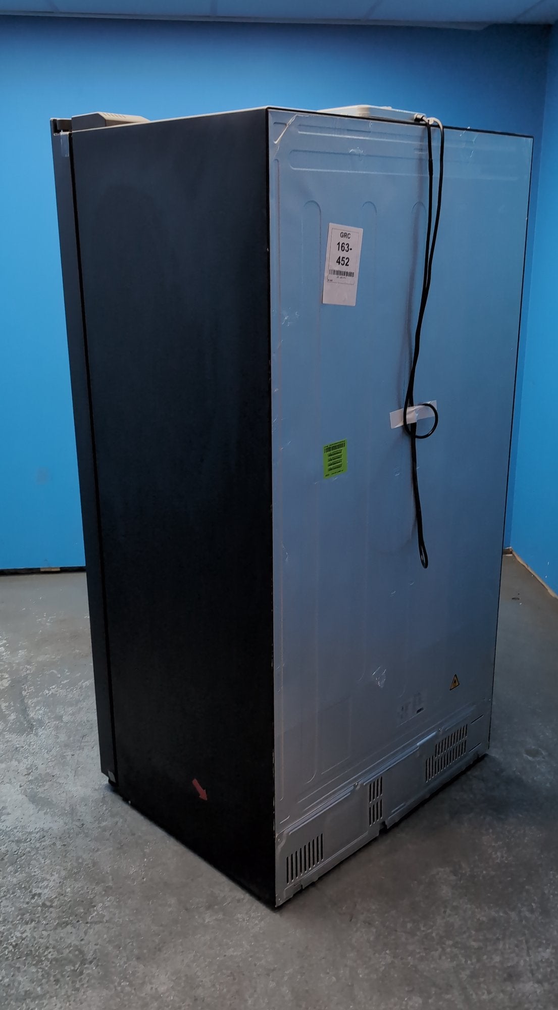 #GRC-163-452 - Haier American Style Fridge Freezer – 573L, Black, Total No Frost, Smart WiFi