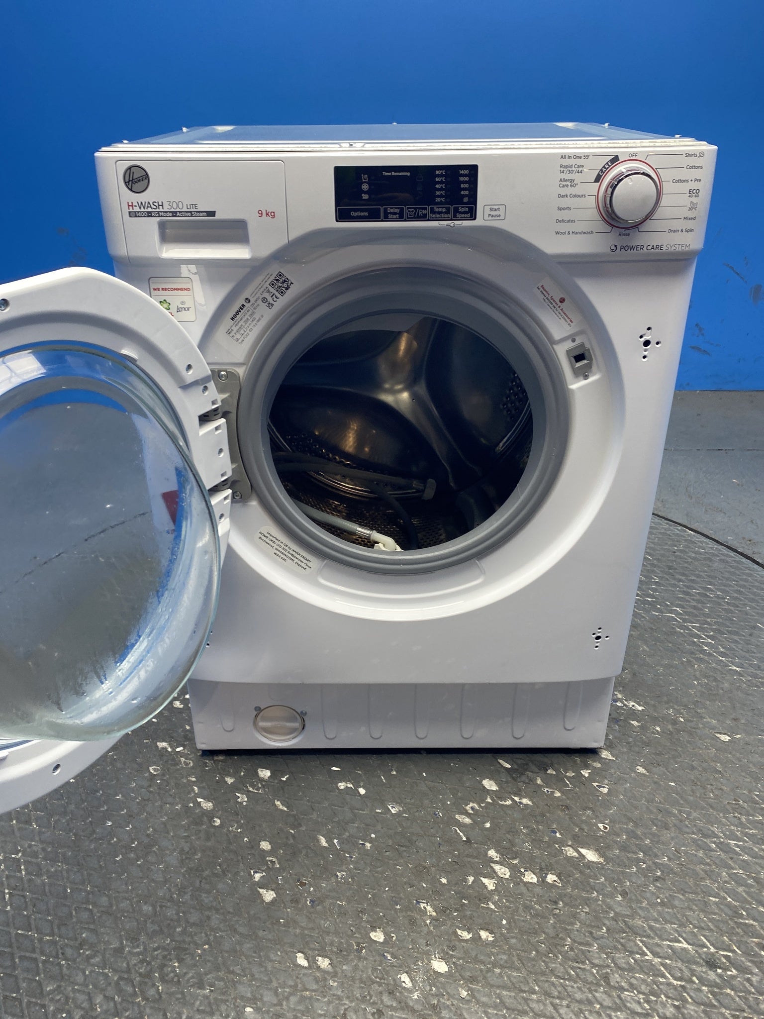 Hoover HBWS49D1ACE Integrated 9kg 1400 Spin Washing Machine