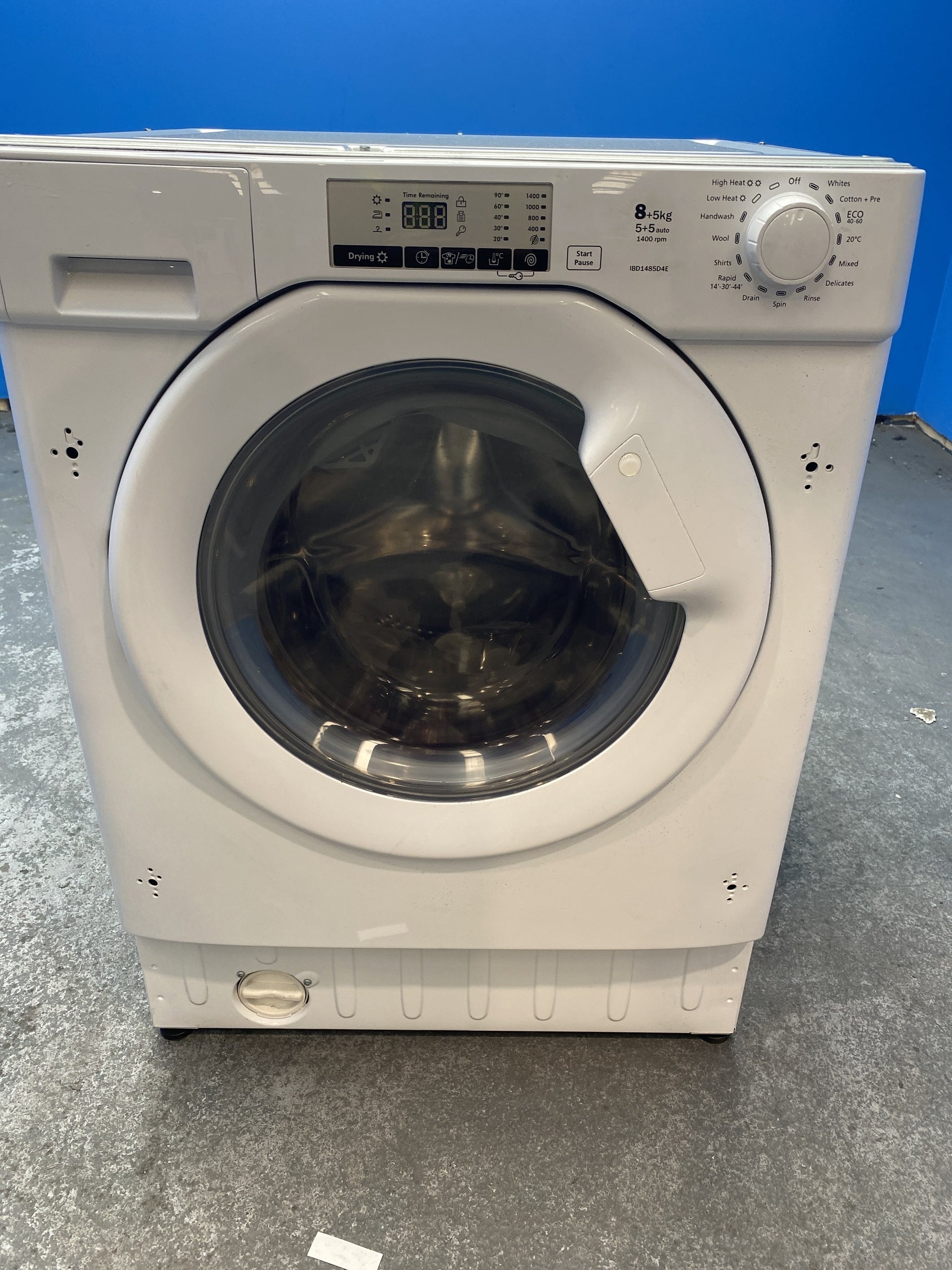 #GRC-157-136 - Iberna IBD1485D4E/1-80 Integrated 8/5kg Washer Dryer