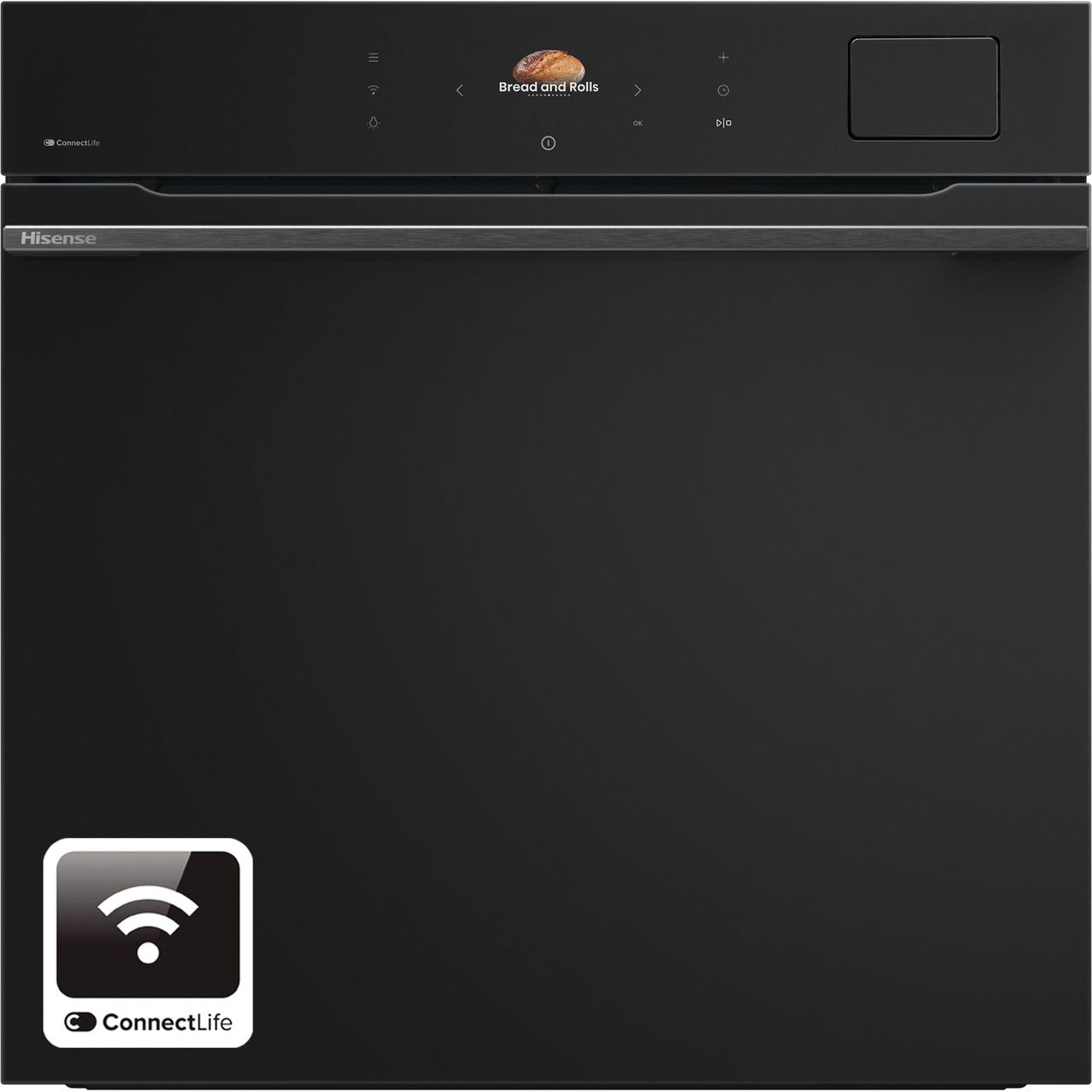 Hisense Hi8 BAS6PH8BUKWF BlackLine 77L Built-In Steam and Pyrolytic Oven – Renew 2 U