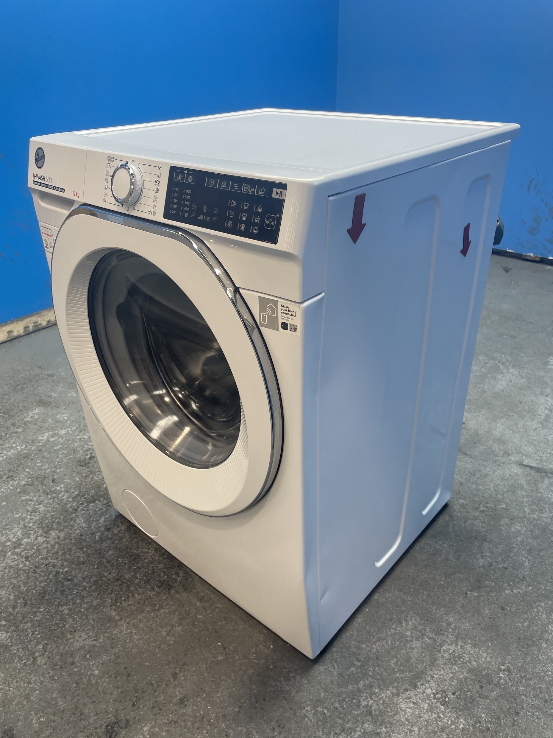 #GRC-154-795 - H-WASH 500 HWB 411AMC/1-80 11kg 1400rpm Washing Machine