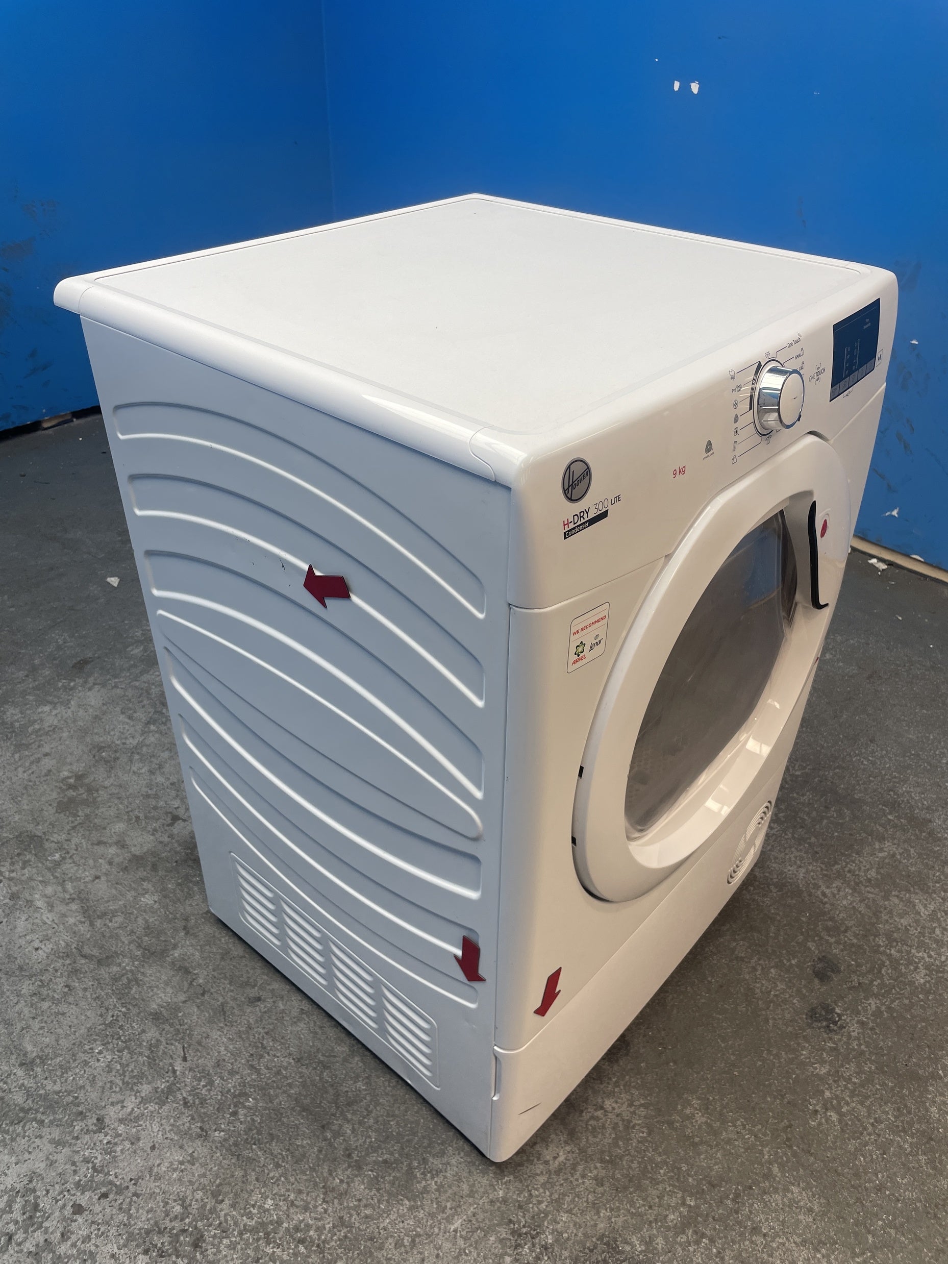 #GRC-141-623 - Hoover HLEC9DE 9kg Condenser Tumble Dryer