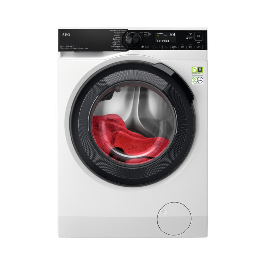 AEG 8000 Series 10kg 1400rpm Washing Machine – PowerCare, UniversalDose, WiFi – Renew 2 U