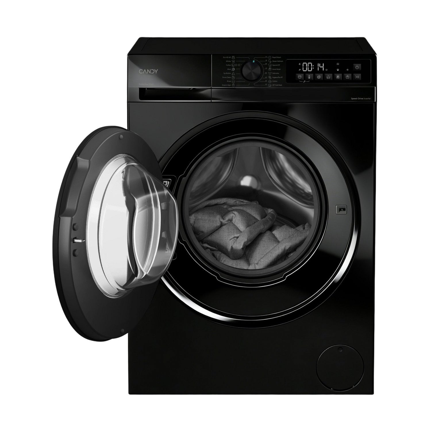 Candy Quick Pro 9kg Wash 6kg Dry Washer Dryer – 1400rpm, Mix Power System, Black – Renew 2 U