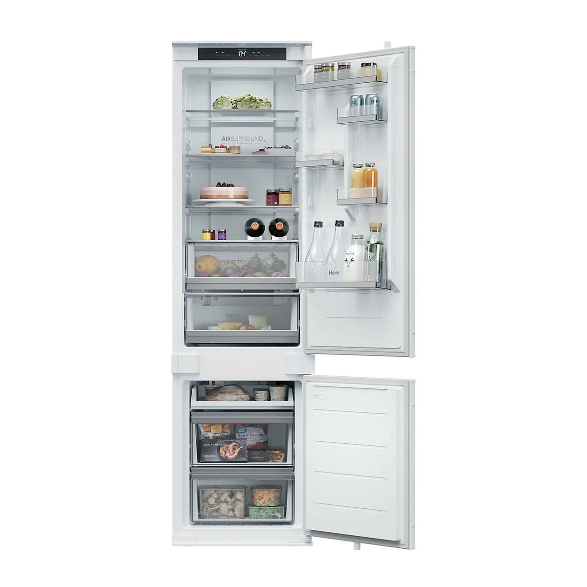 Haier Integrated 70/30 Fridge Freezer – 248L Capacity, Total No Frost, White – Renew 2 U